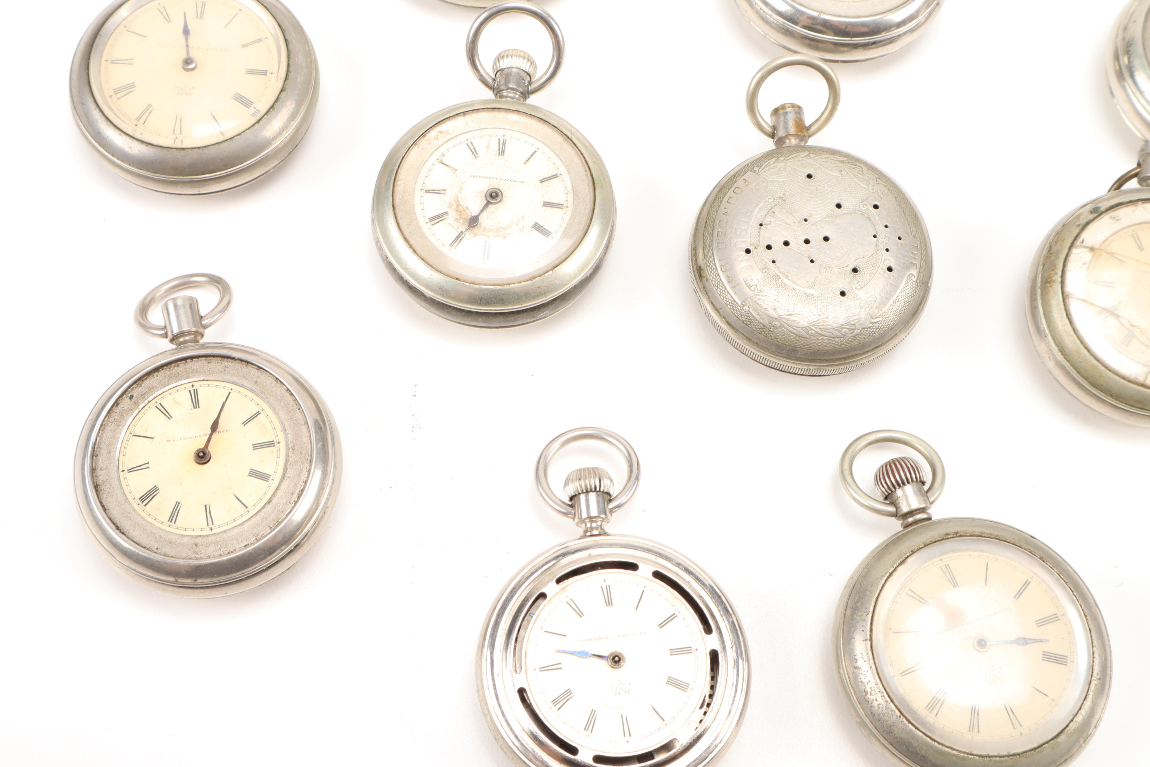 Waterbury Pocket Watch Assortment