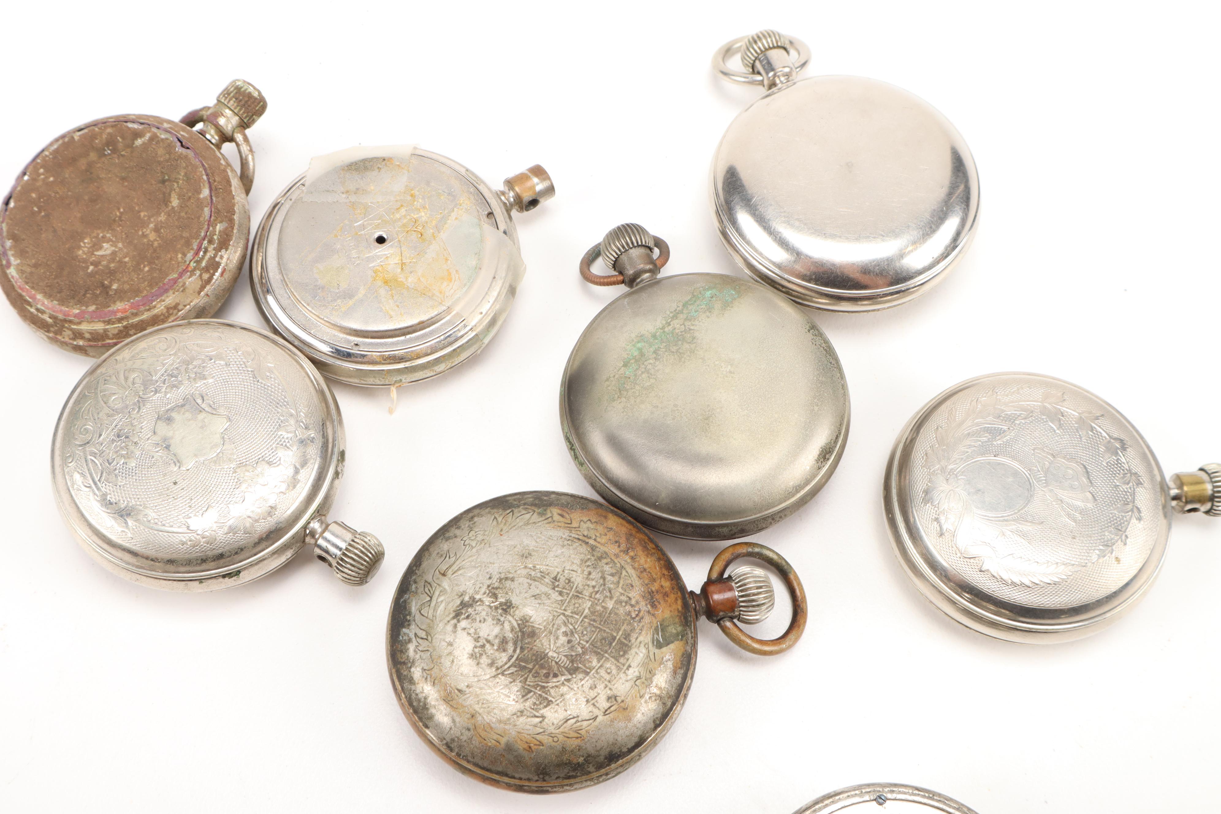 Waterbury Pocket Watch Assortment