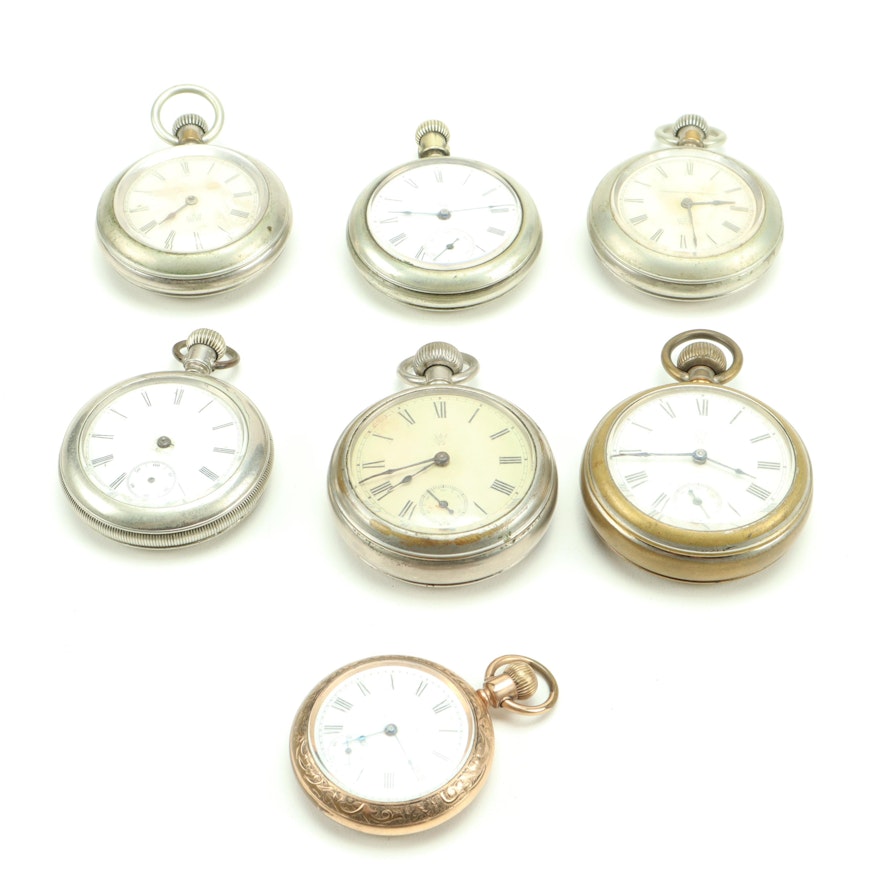 Antique Waterbury Pocket Watches