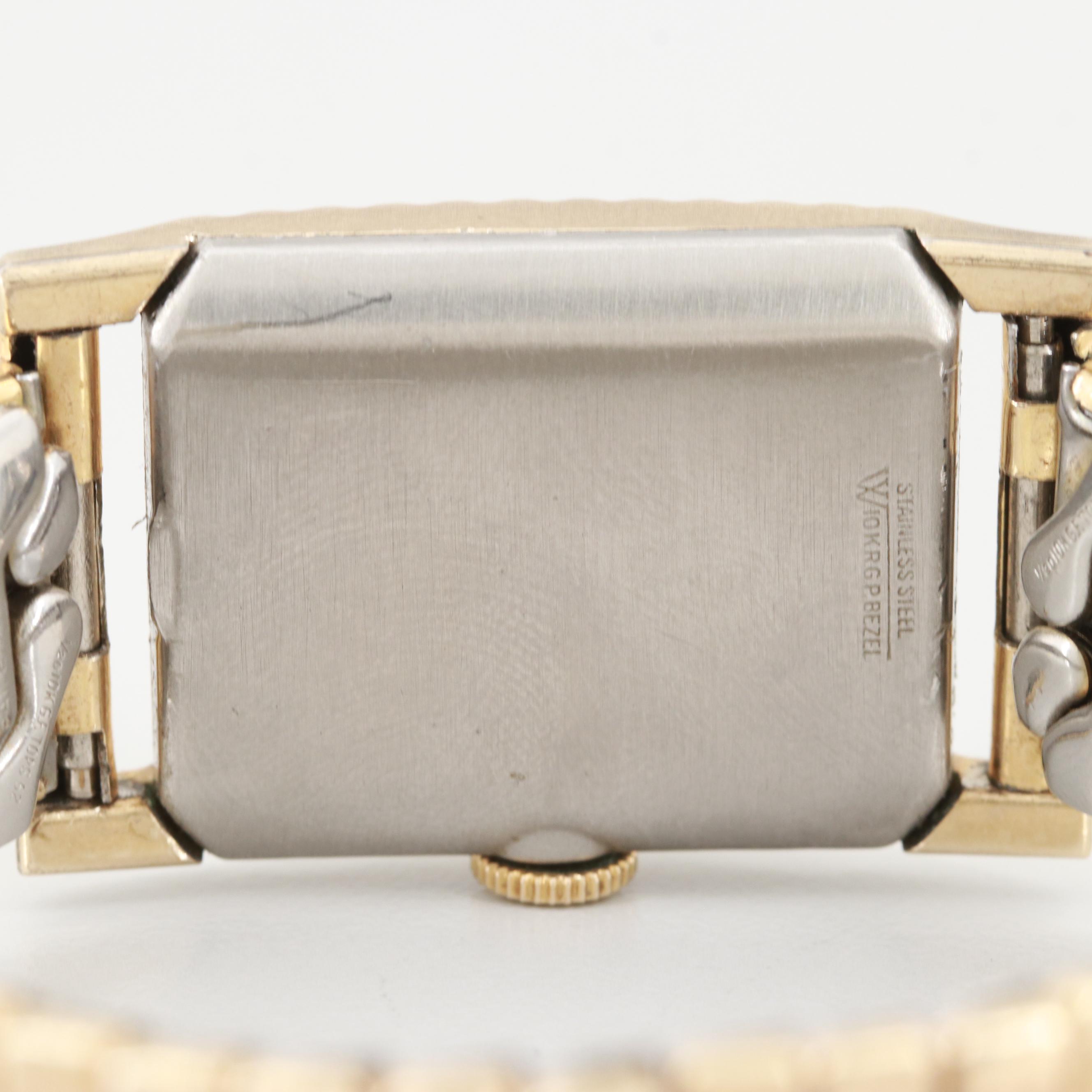 Bulova 14K Gold Filled and Vintage Elgin Stainless Steel Watches