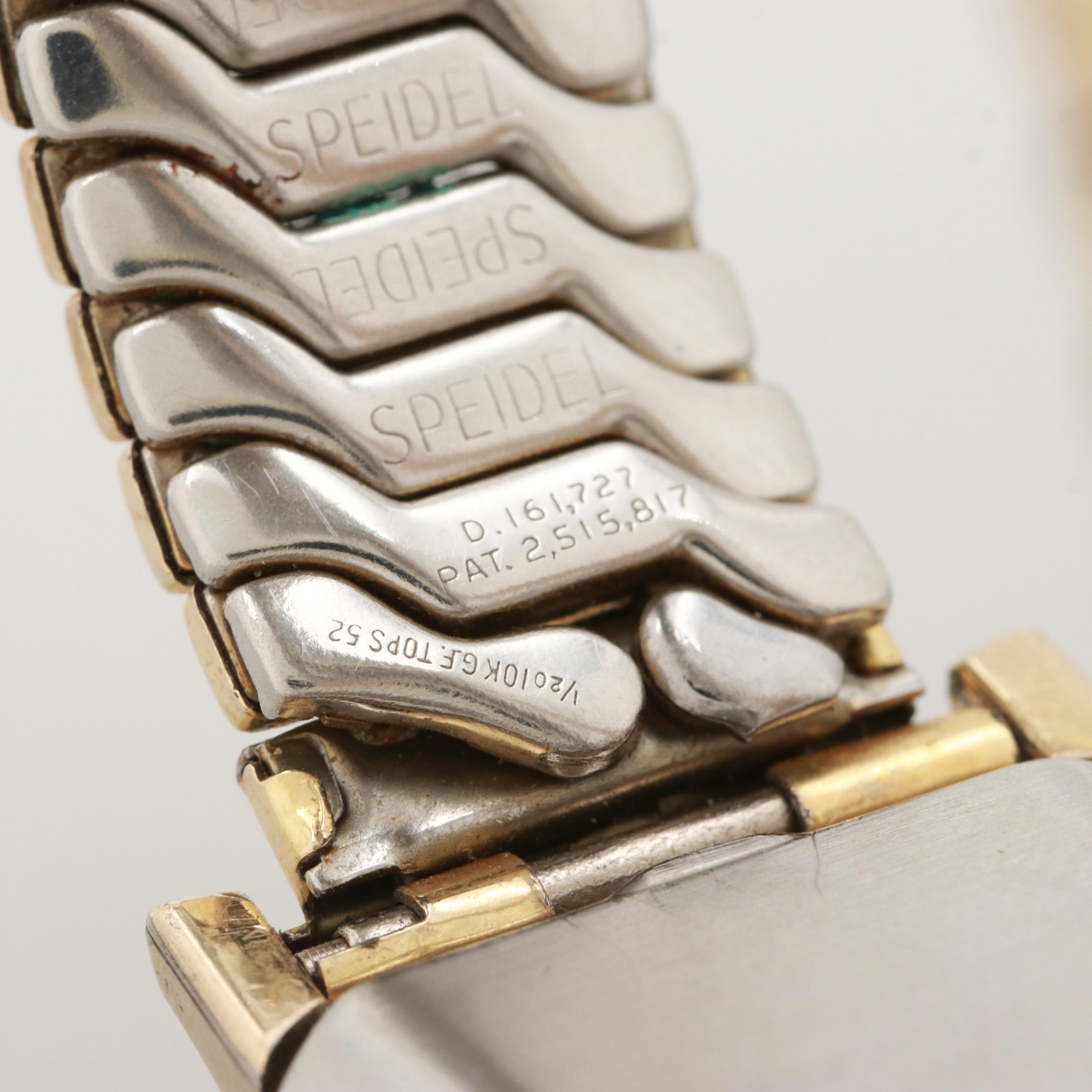 Bulova 14K Gold Filled and Vintage Elgin Stainless Steel Watches