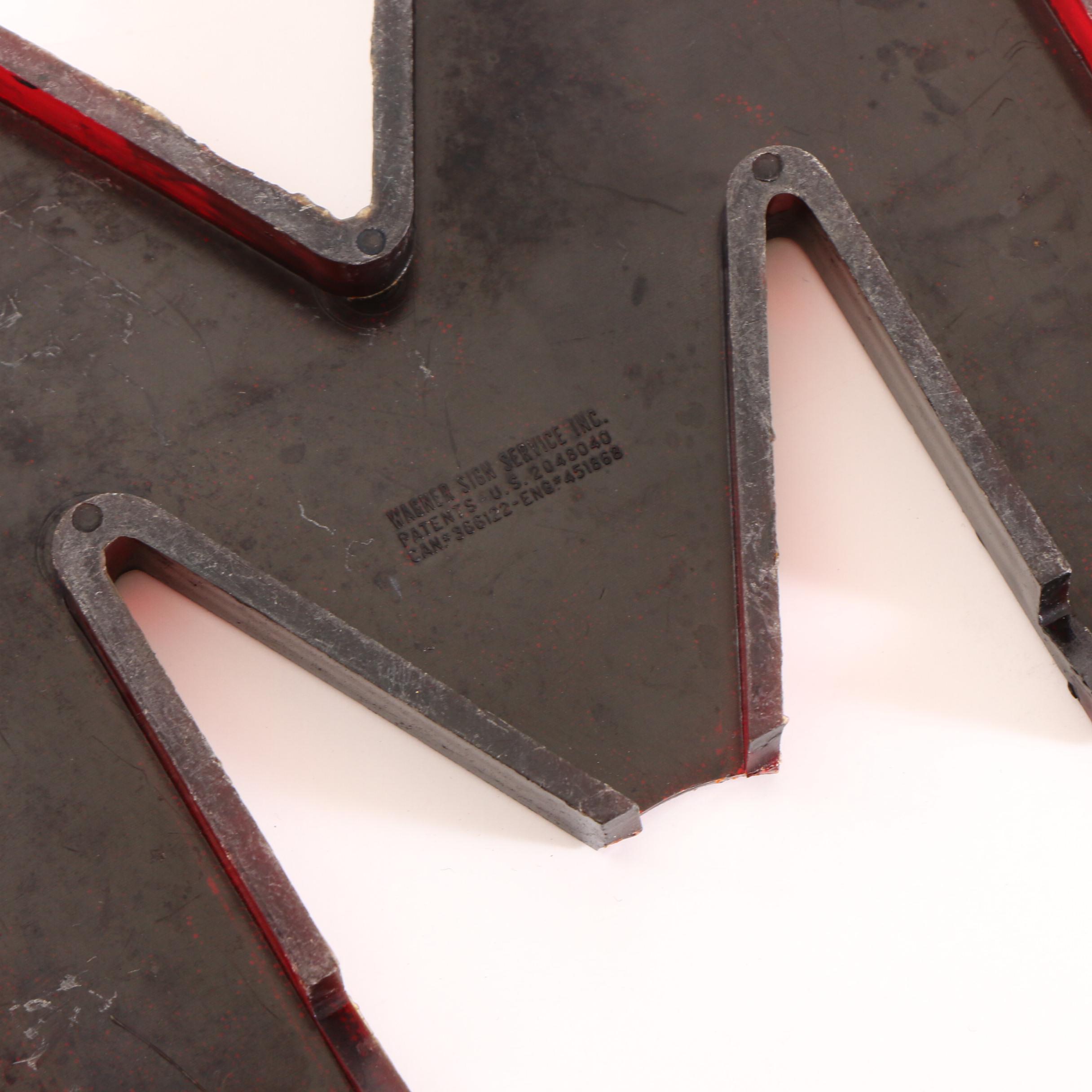 Wagner Sign Service Inc. Dimensional Acrylic Sign Letters, Contemporary