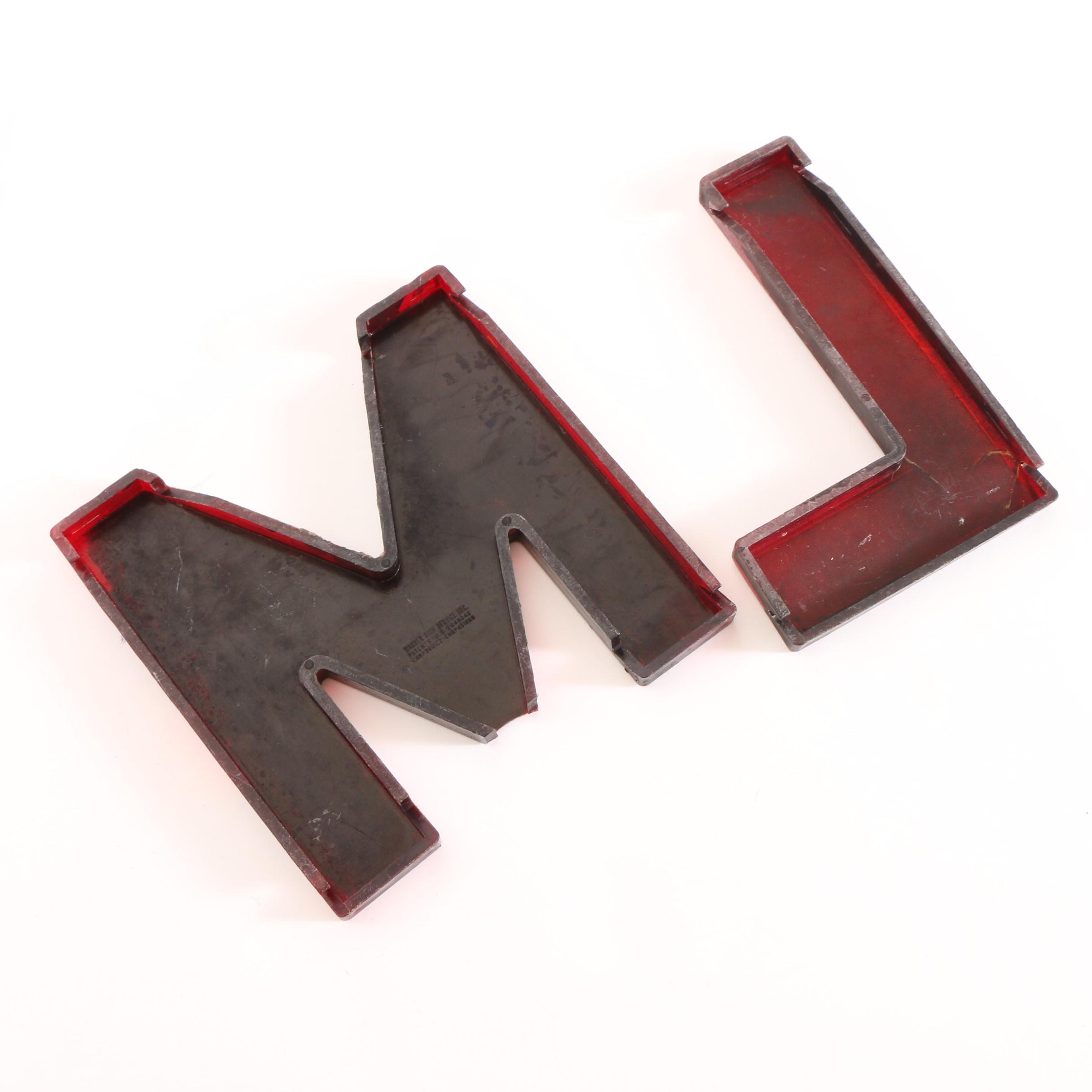 Wagner Sign Service Inc. Dimensional Acrylic Sign Letters, Contemporary