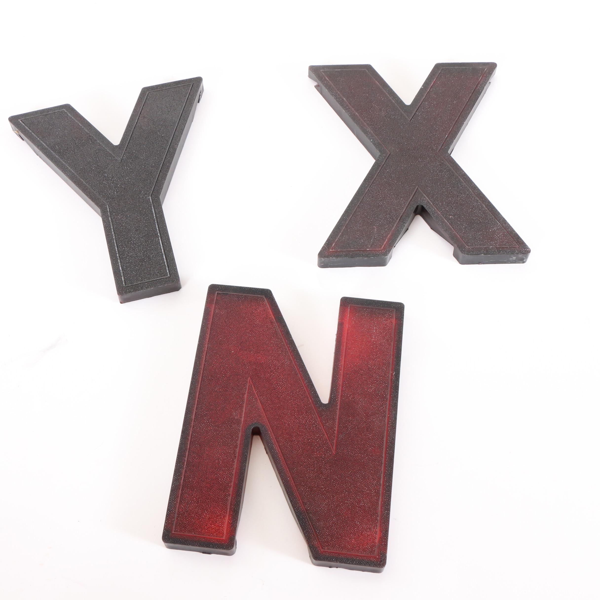 Wagner Sign Service Inc. Dimensional Acrylic Sign Letters, Contemporary