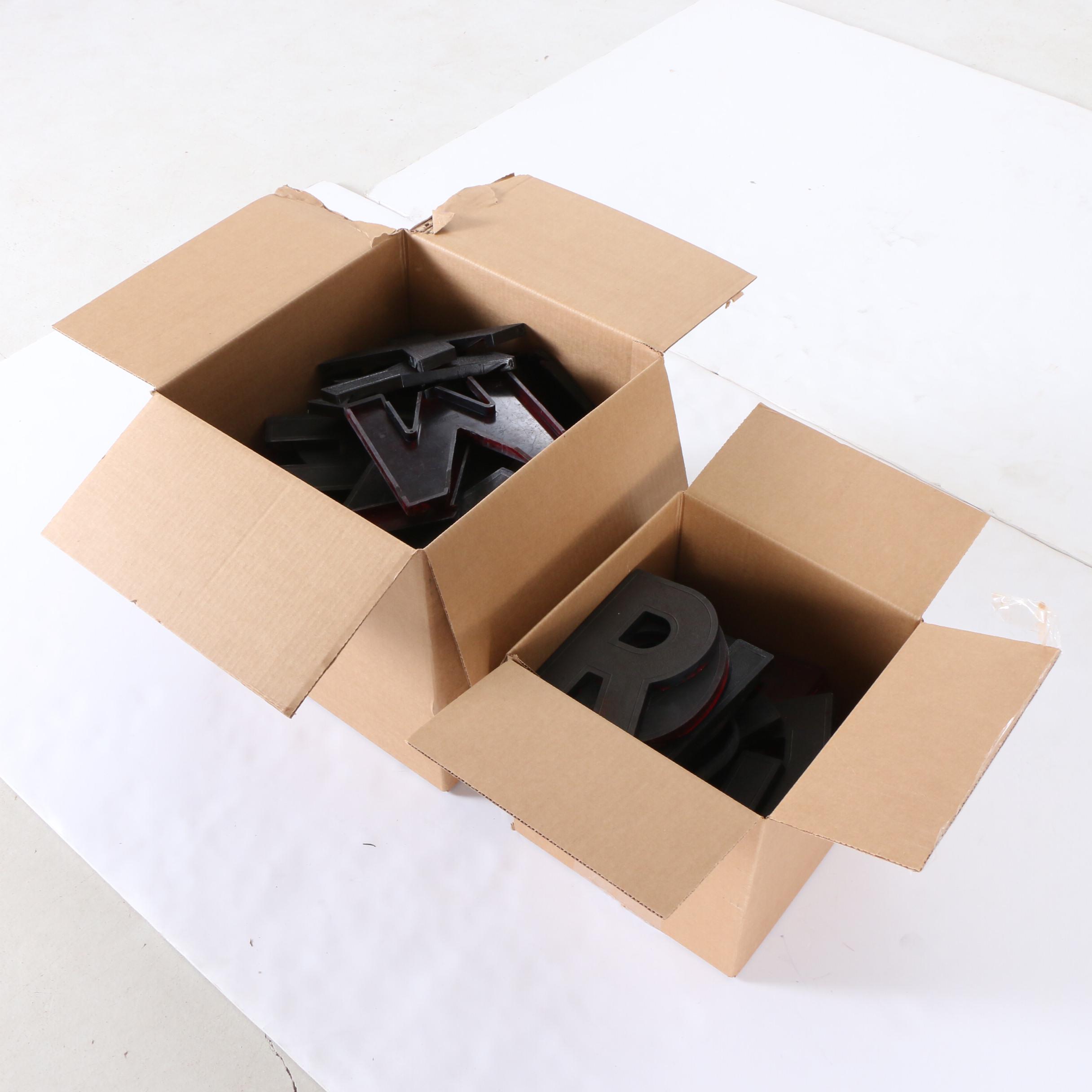 Wagner Sign Service Inc. Dimensional Acrylic Sign Letters, Contemporary