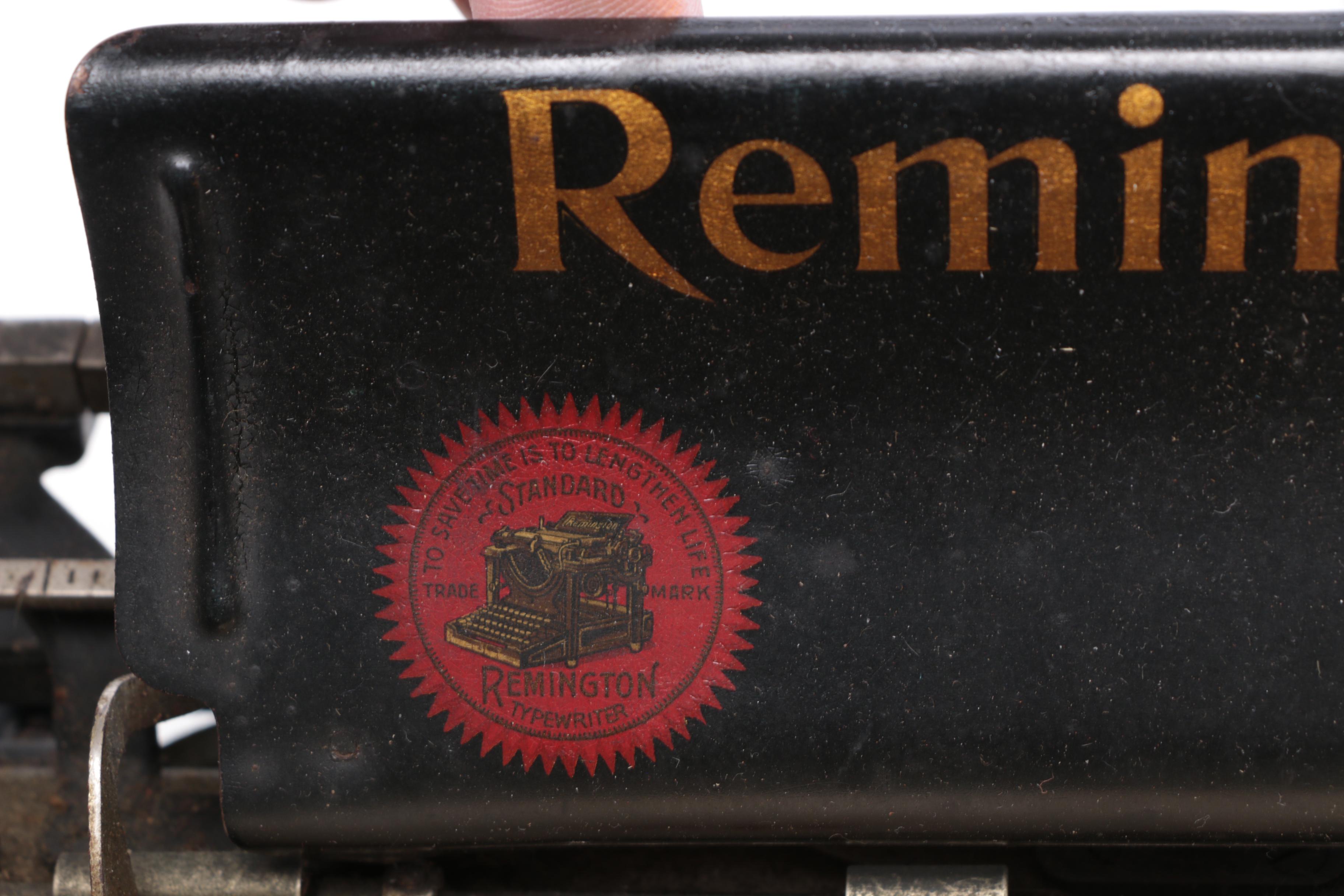 Remington Standard 10 Typewriter, Circa 1920s