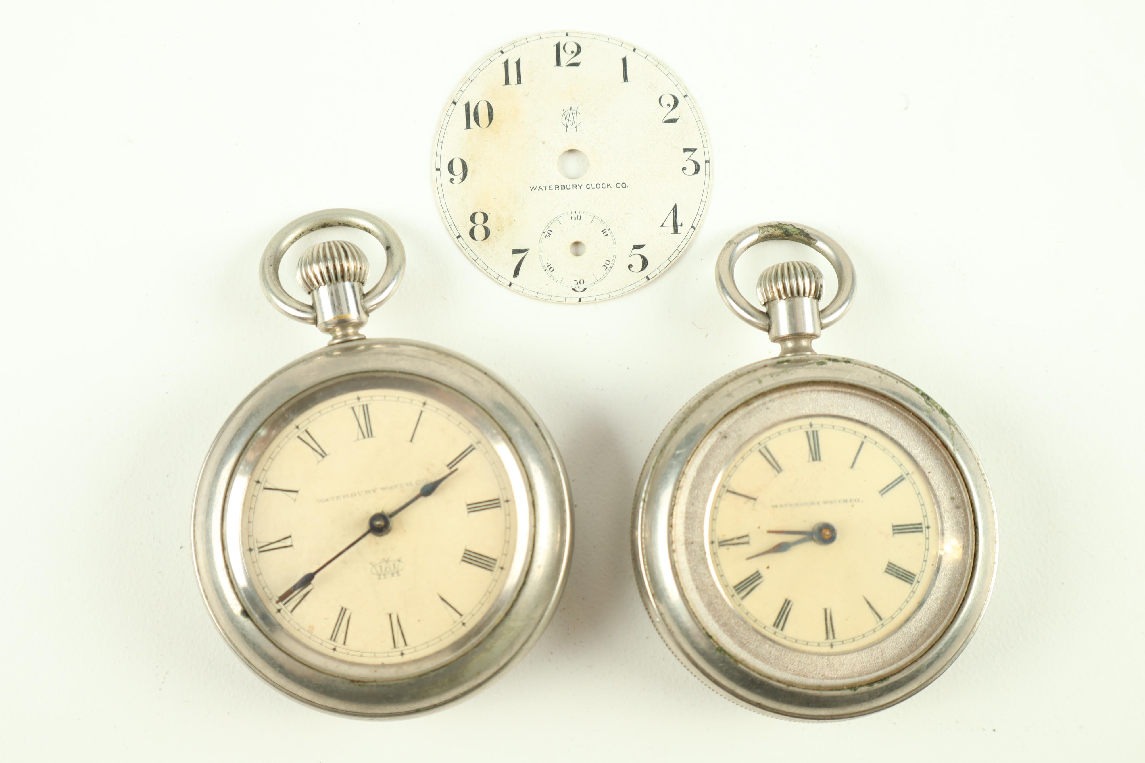 Antique Waterbury Clock Co. Pocket Watches