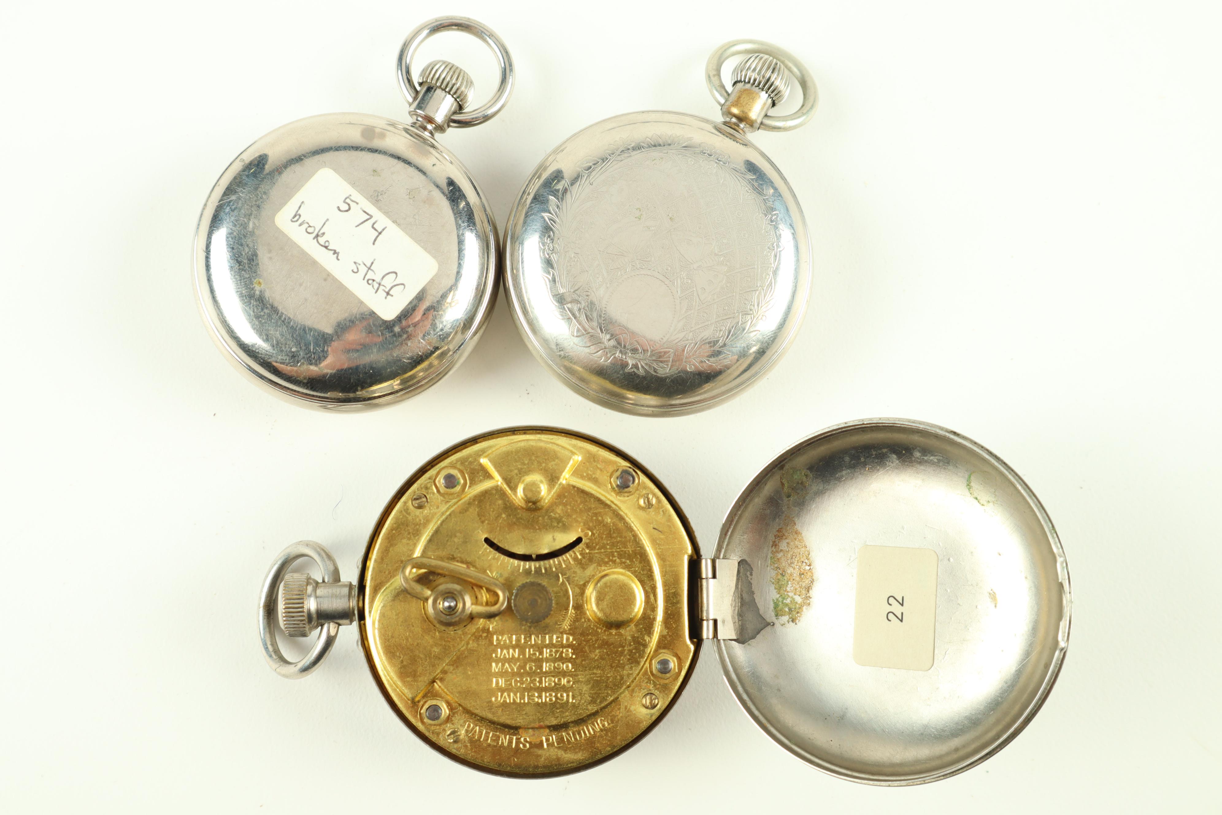 Antique Waterbury Clock Co. Pocket Watches