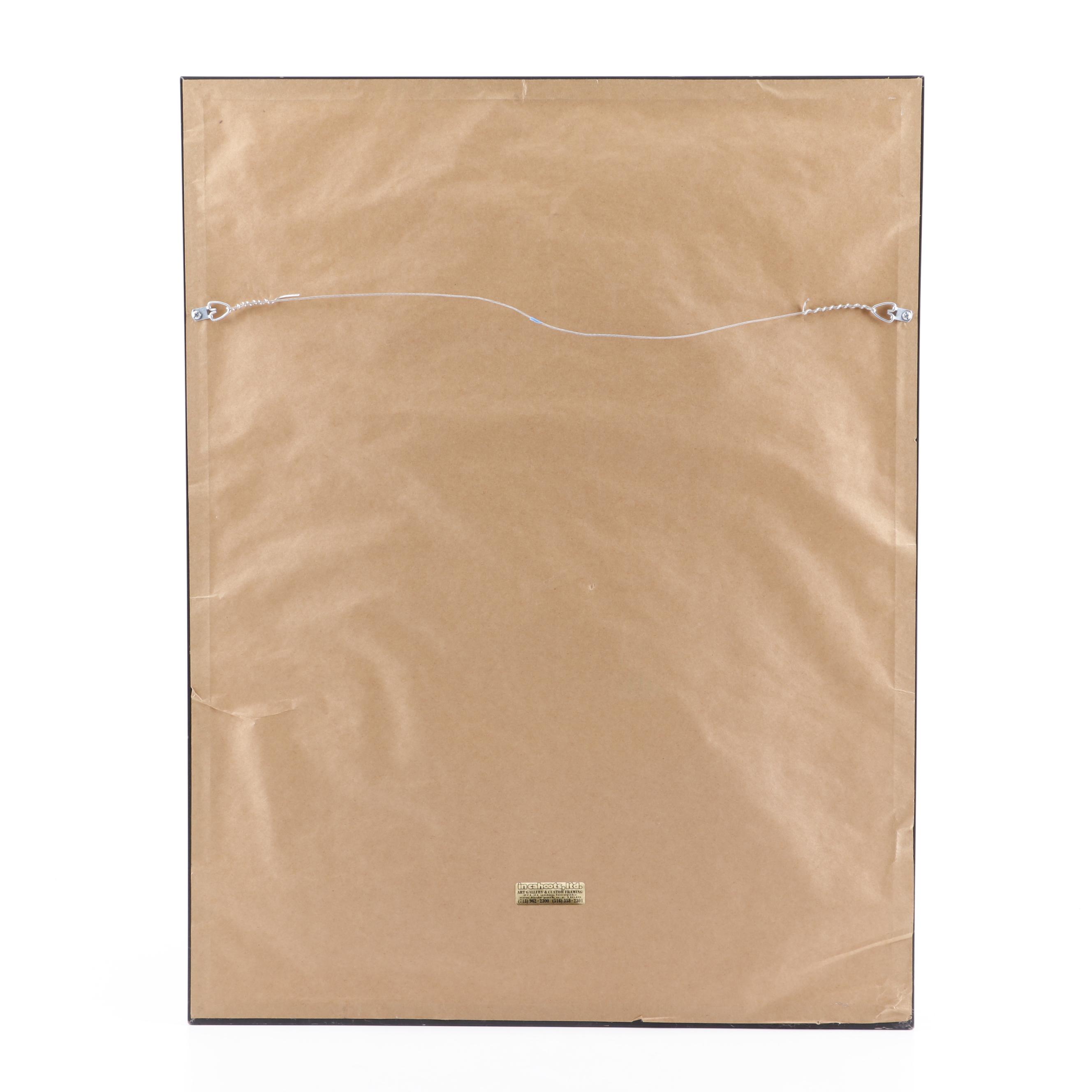 Françoise Gilot Lithograph "Little Girl with Owl"