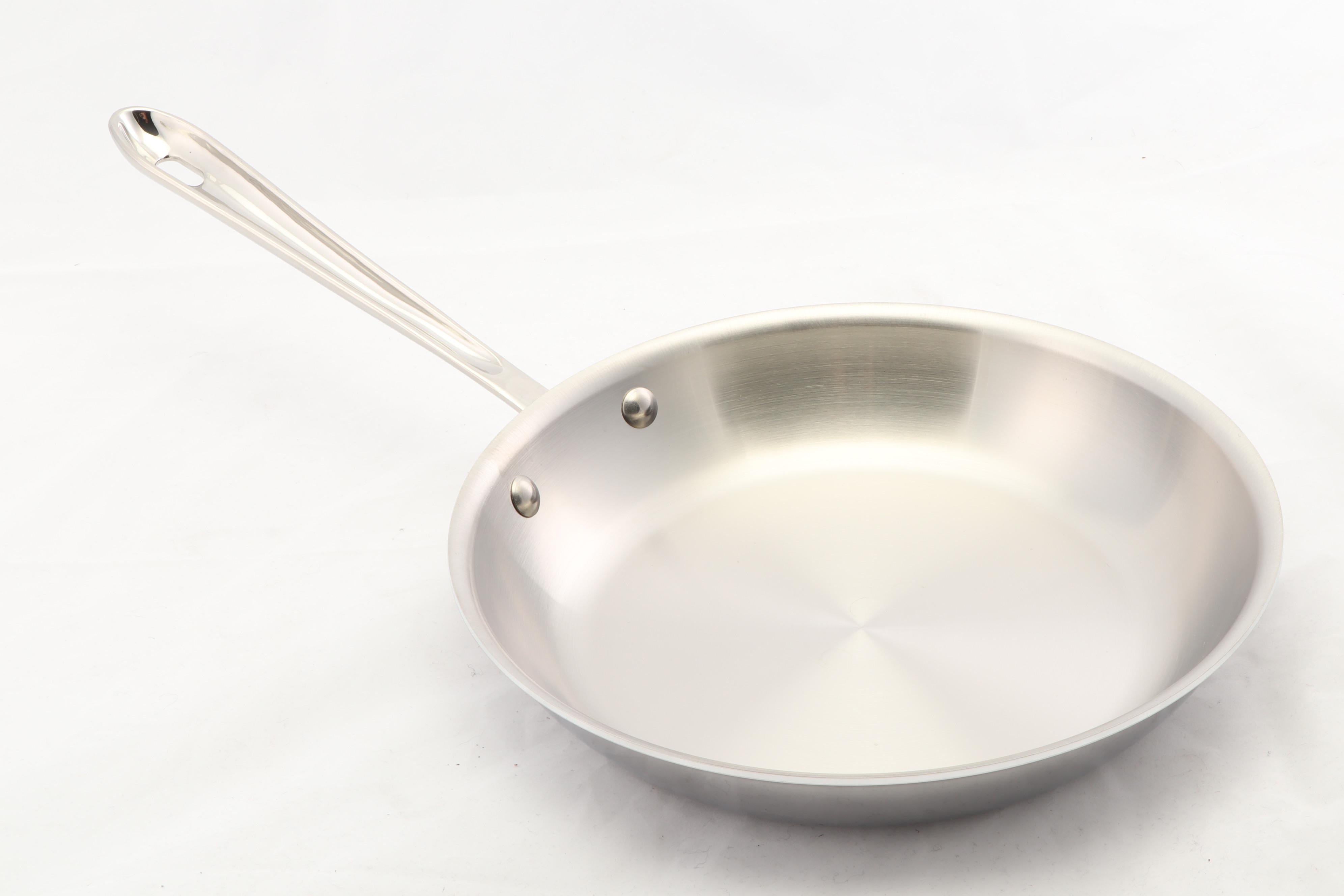 All-Clad Stainless Aluminum 10" Fry Pan and 10" Petite Braiser
