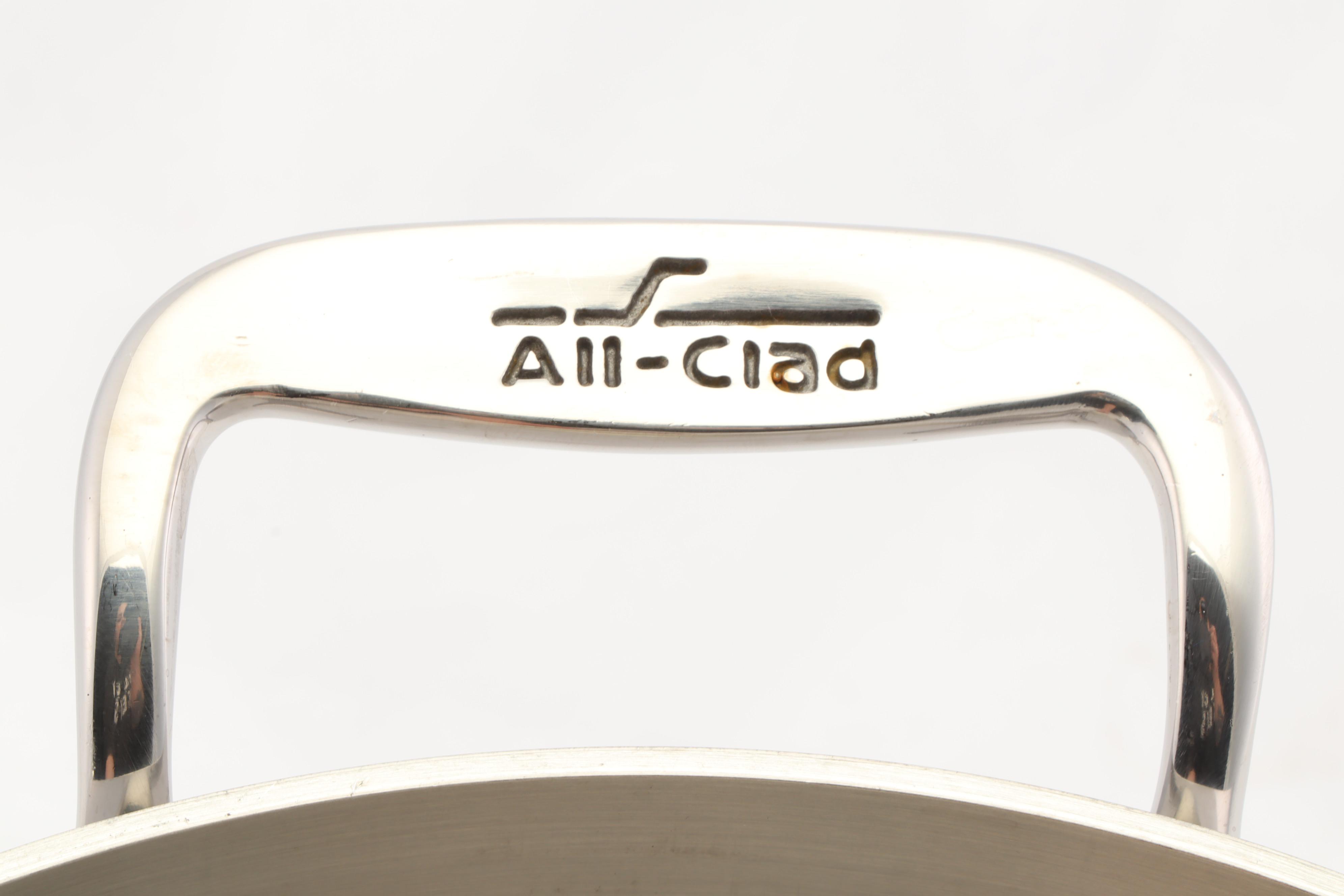 All-Clad Stainless Steel 5.5 Quart Dutch Oven and 8 Quart Stock Pot in Box