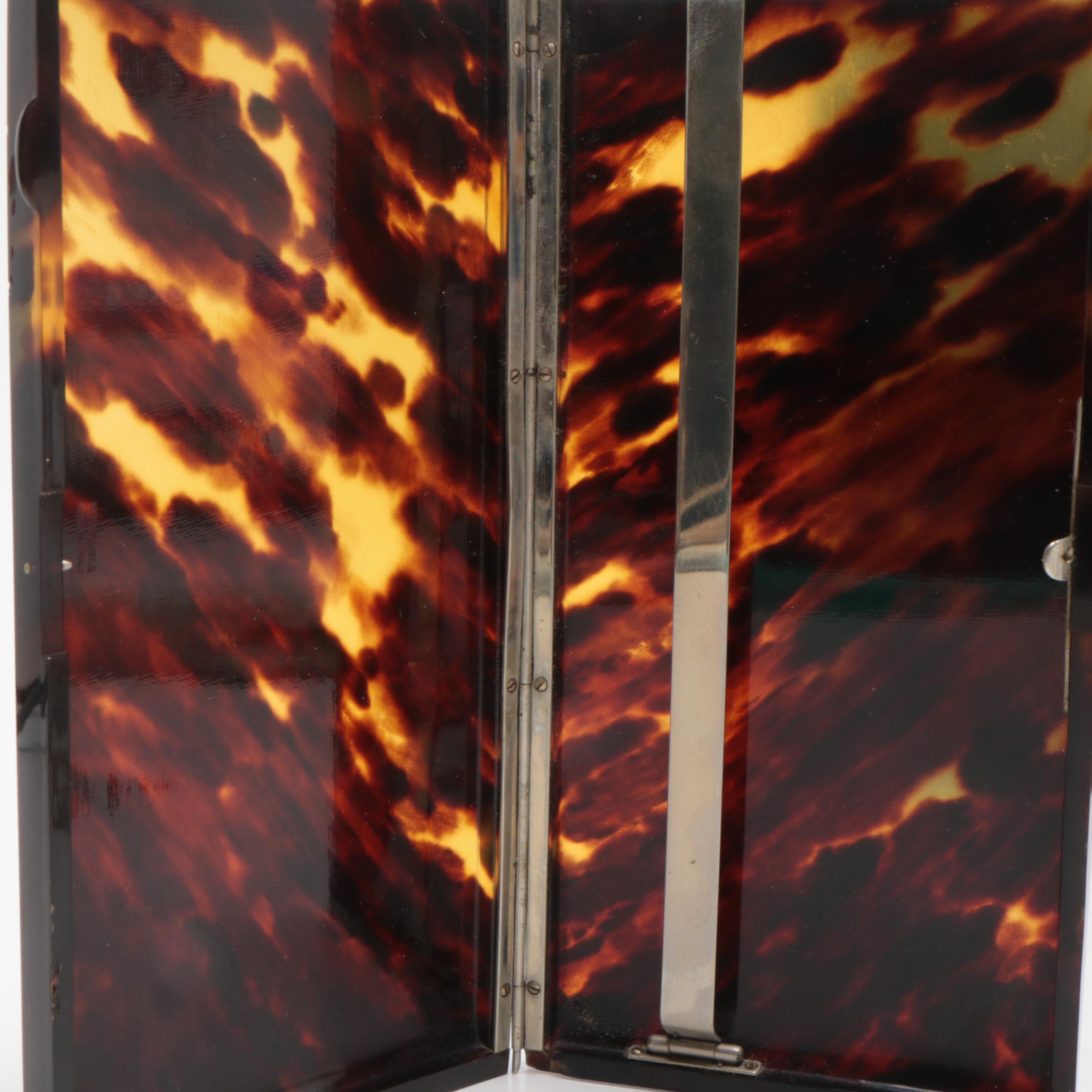 Manon Black Alligator Handbag with Evening Bags and Clutches, Vintage