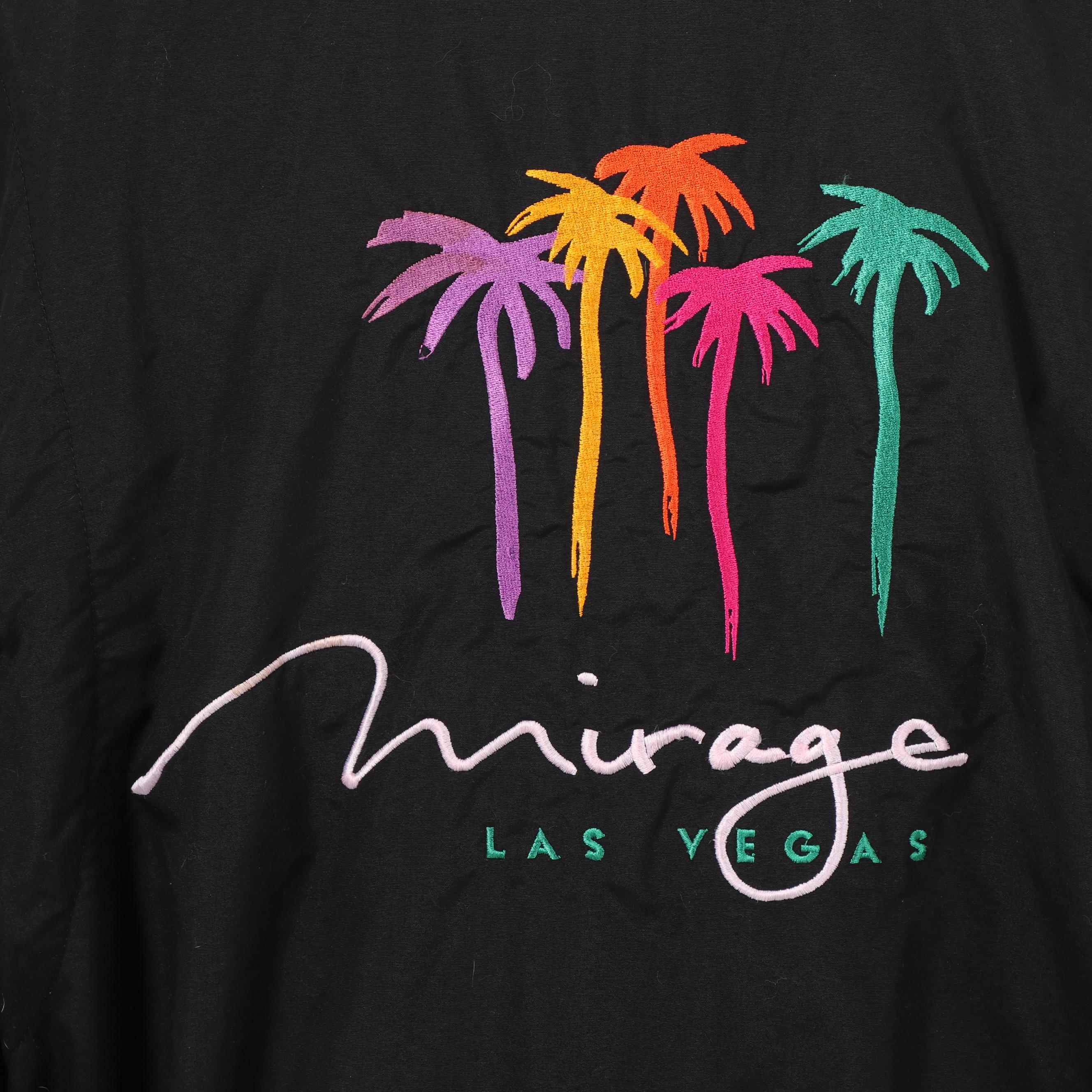 Men's “Douglas vs Holyfield” Mirage Las Vegas Bomber Jacket, 1990