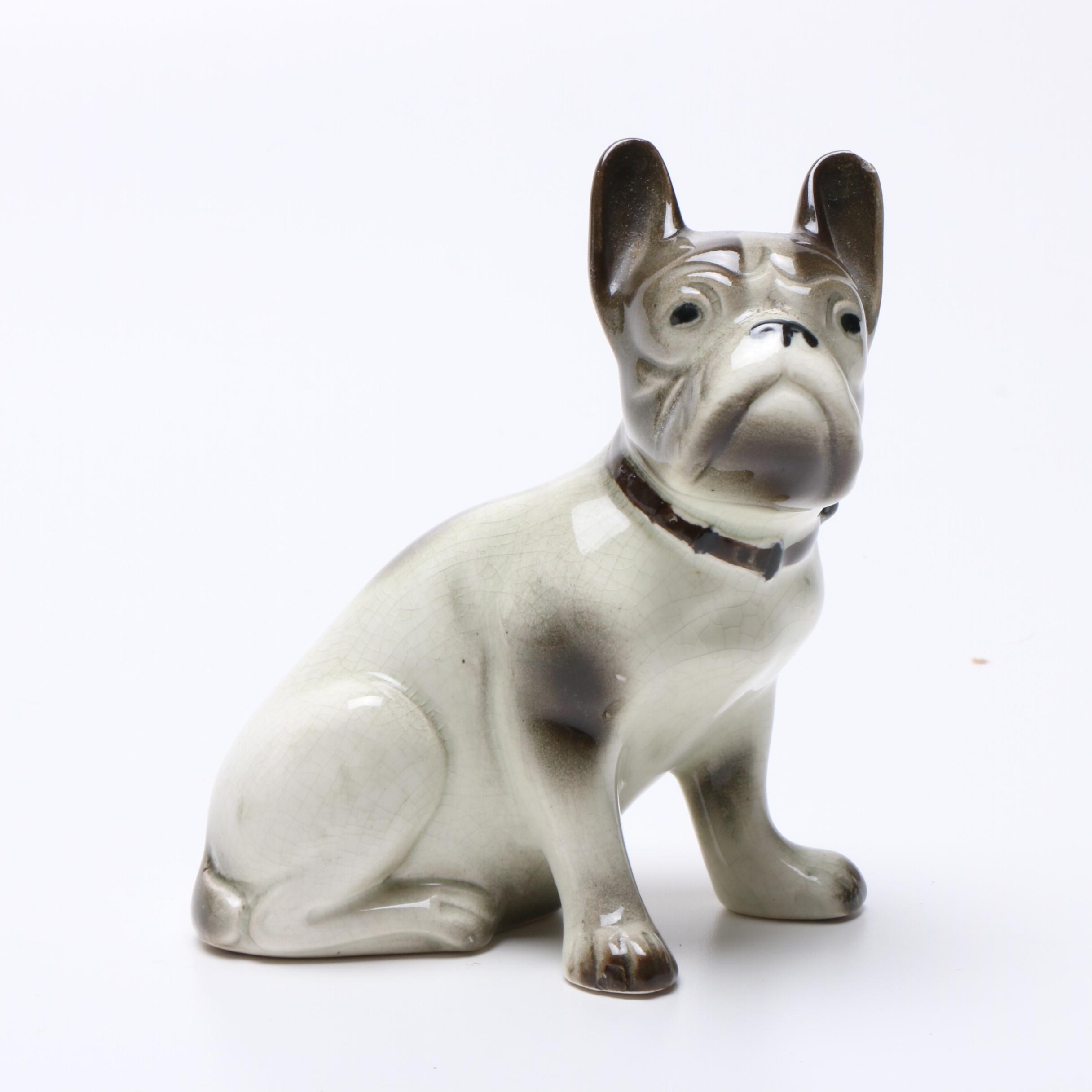 Noritake Horse, Hachiro Goto "Meadow Lark" and Ceramic Dog, Mid Century
