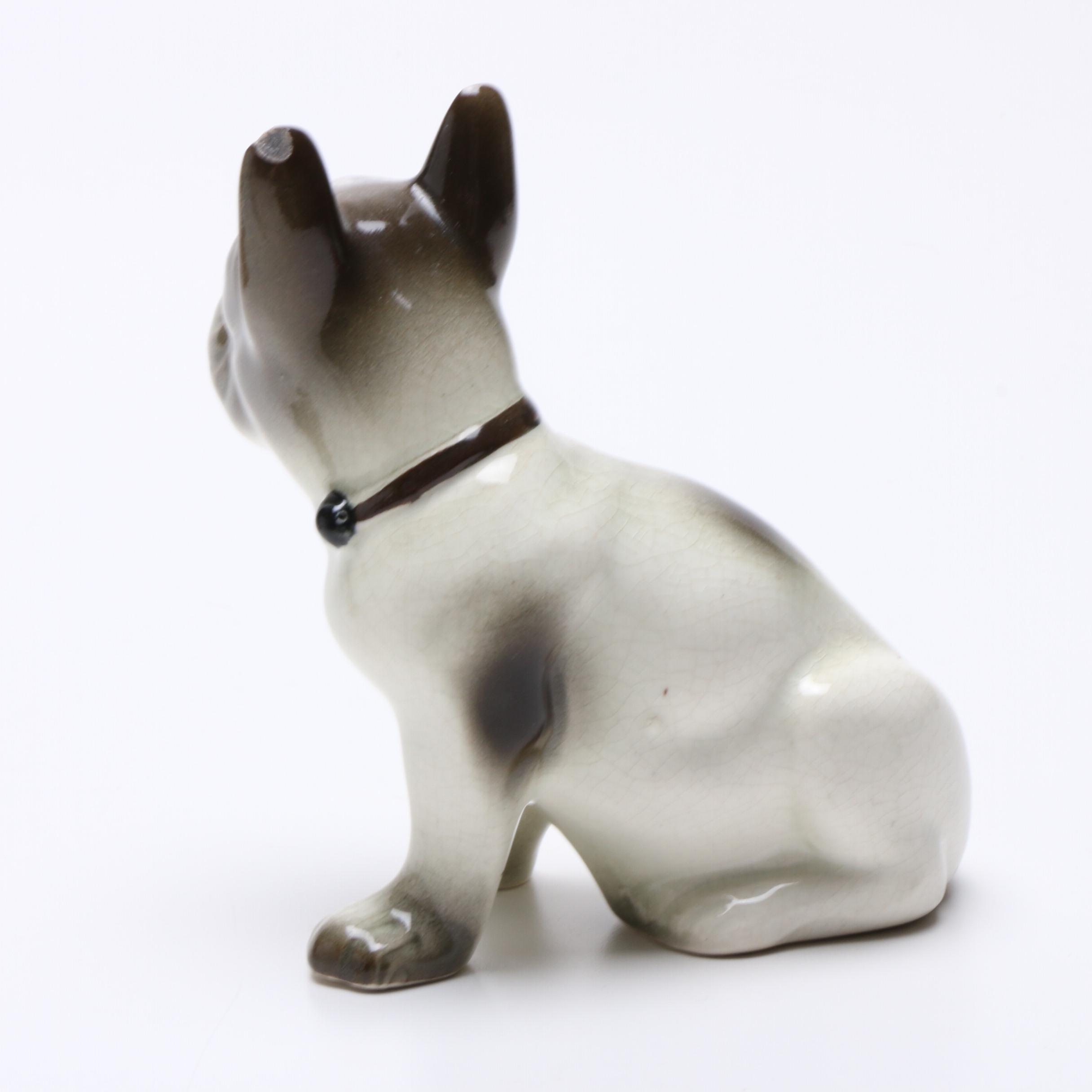 Noritake Horse, Hachiro Goto "Meadow Lark" and Ceramic Dog, Mid Century