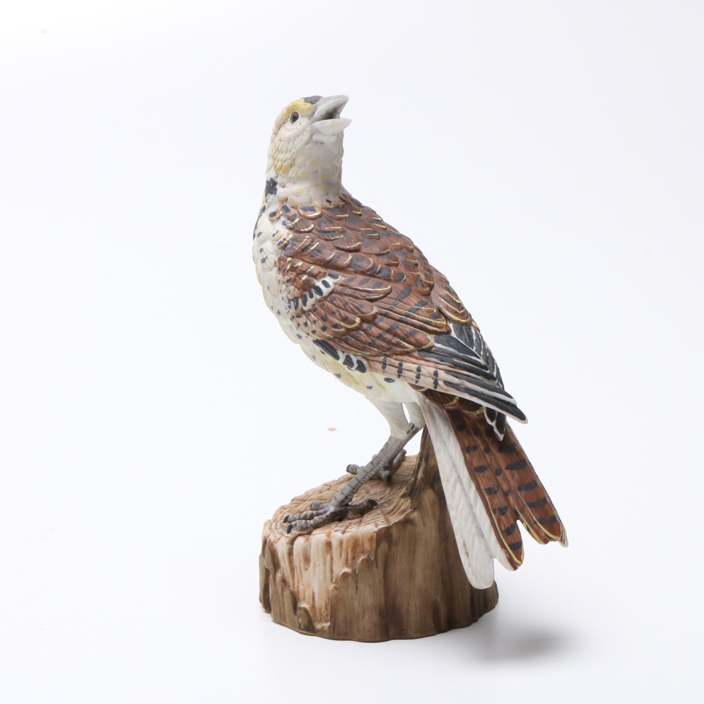 Noritake Horse, Hachiro Goto "Meadow Lark" and Ceramic Dog, Mid Century