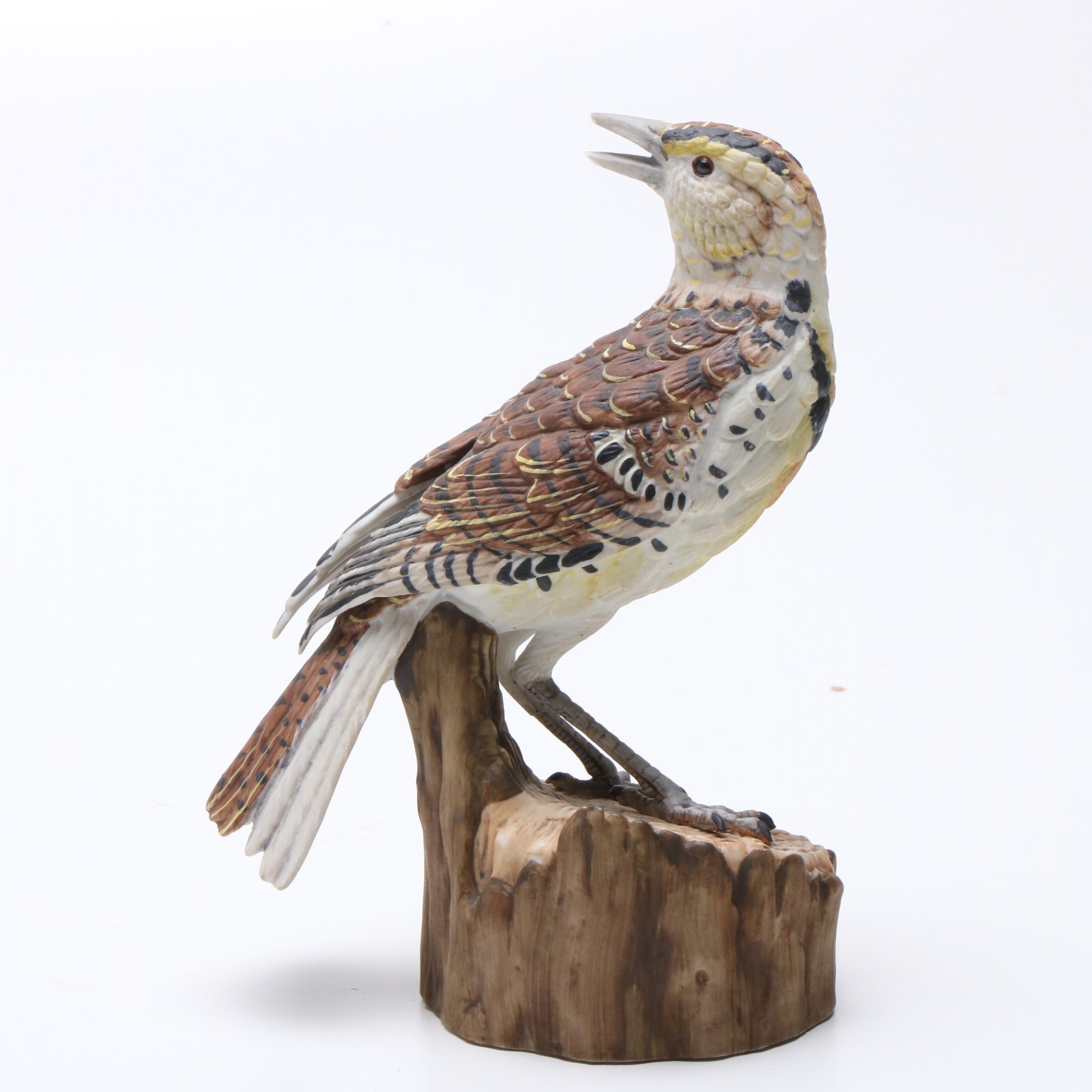 Noritake Horse, Hachiro Goto "Meadow Lark" and Ceramic Dog, Mid Century