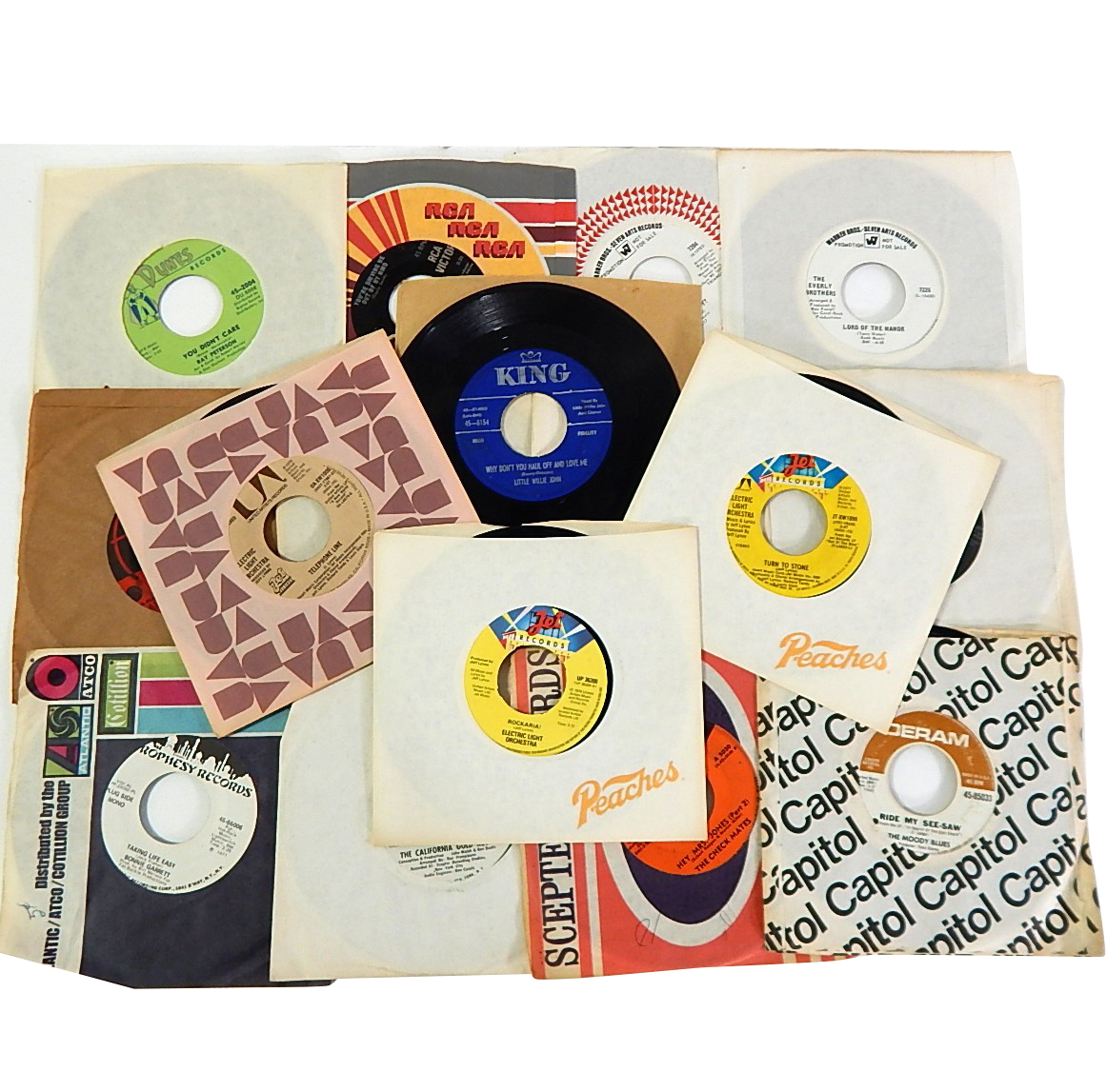 1960s/1970s 45 RPM Records with King Record Label Little Willie John, More