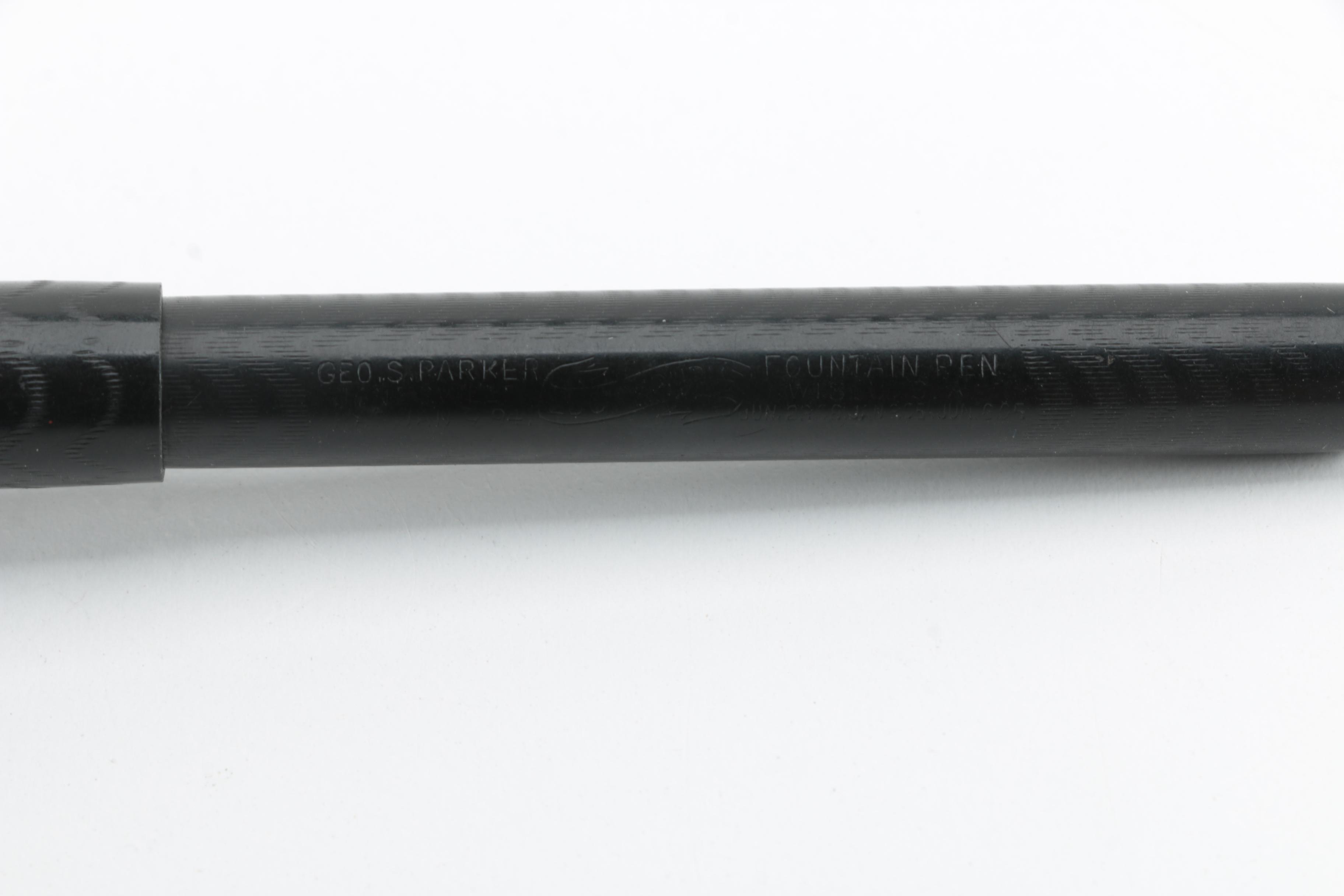 Parker Lucky Curve Fountain Pen, Circa 1920s