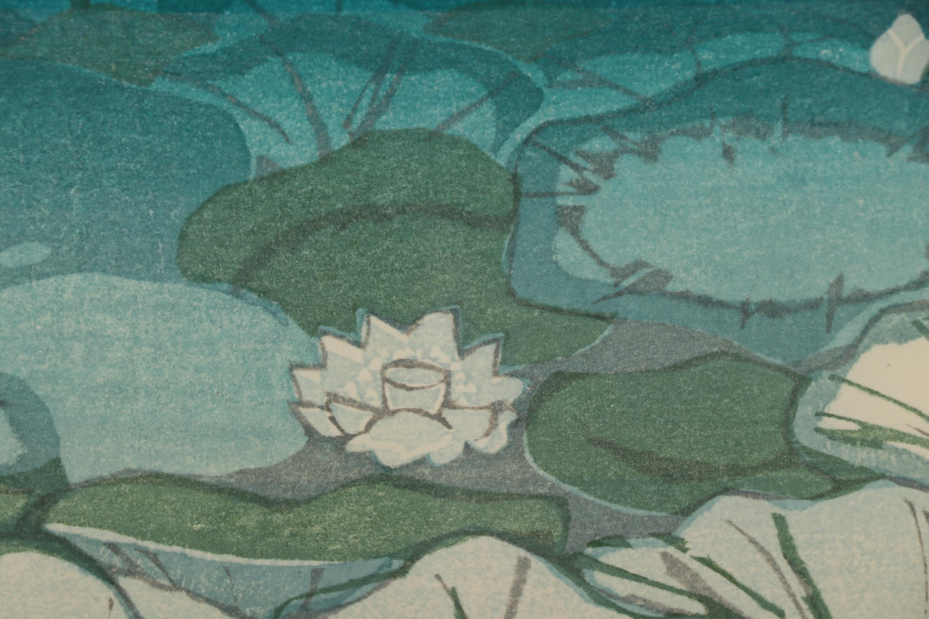 Jun’ichiro Sekino 1969 Woodblock "Seki"