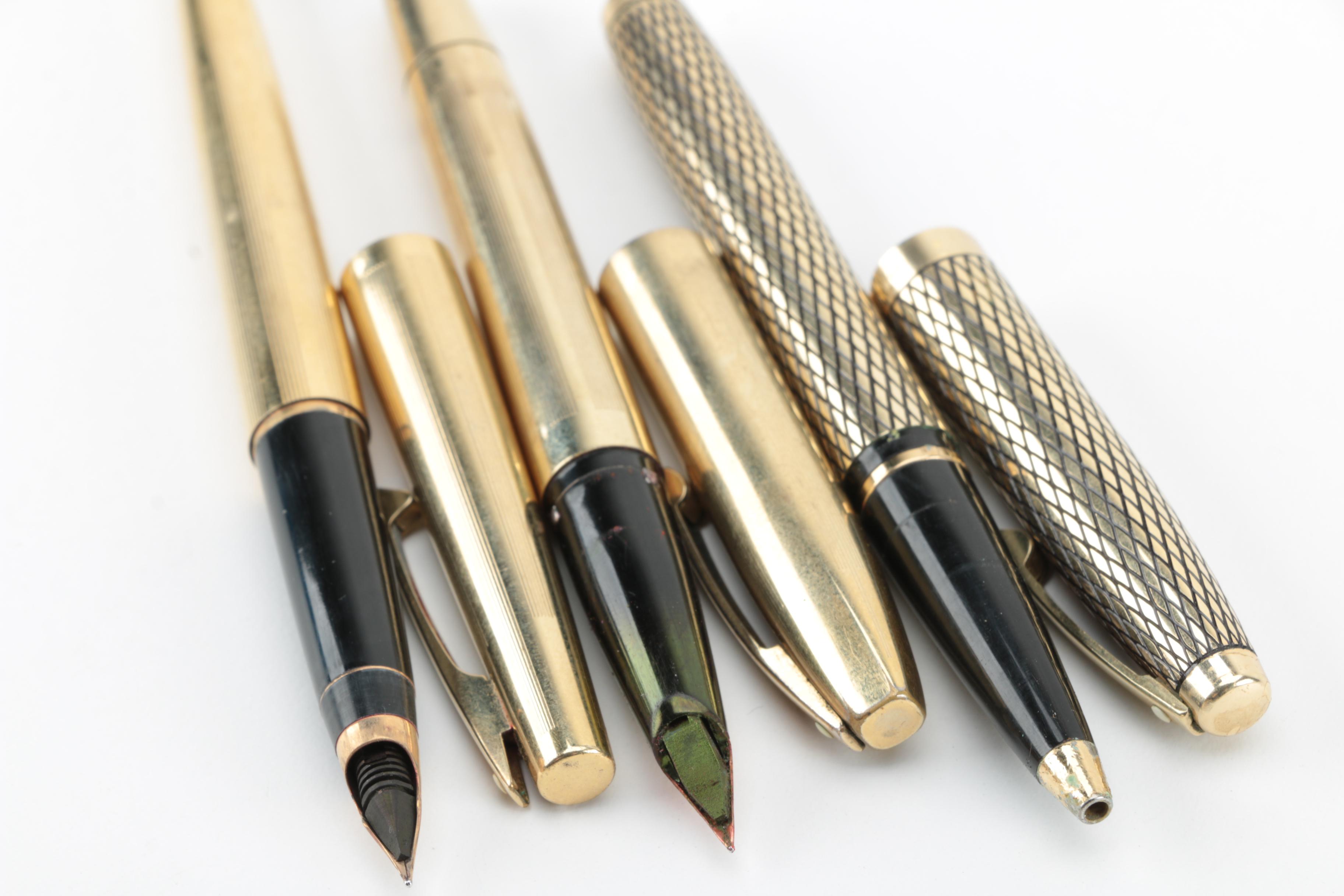 Sheaffer "Imperial" Fountain and Ballpoint Pens, 1970s