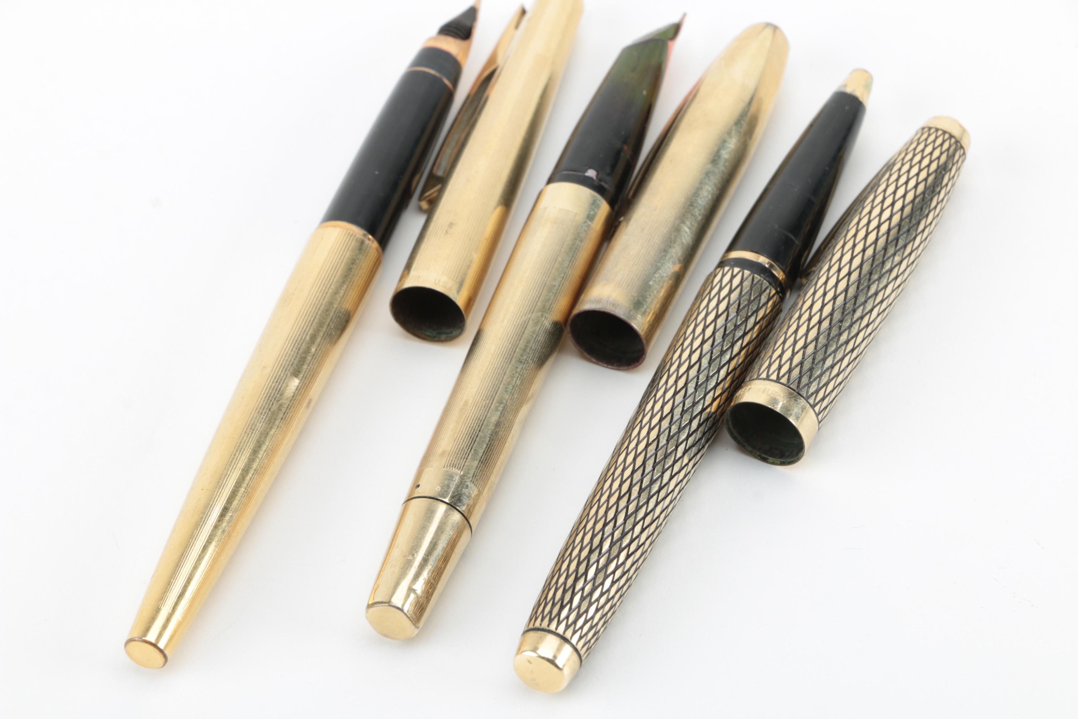 Sheaffer "Imperial" Fountain and Ballpoint Pens, 1970s