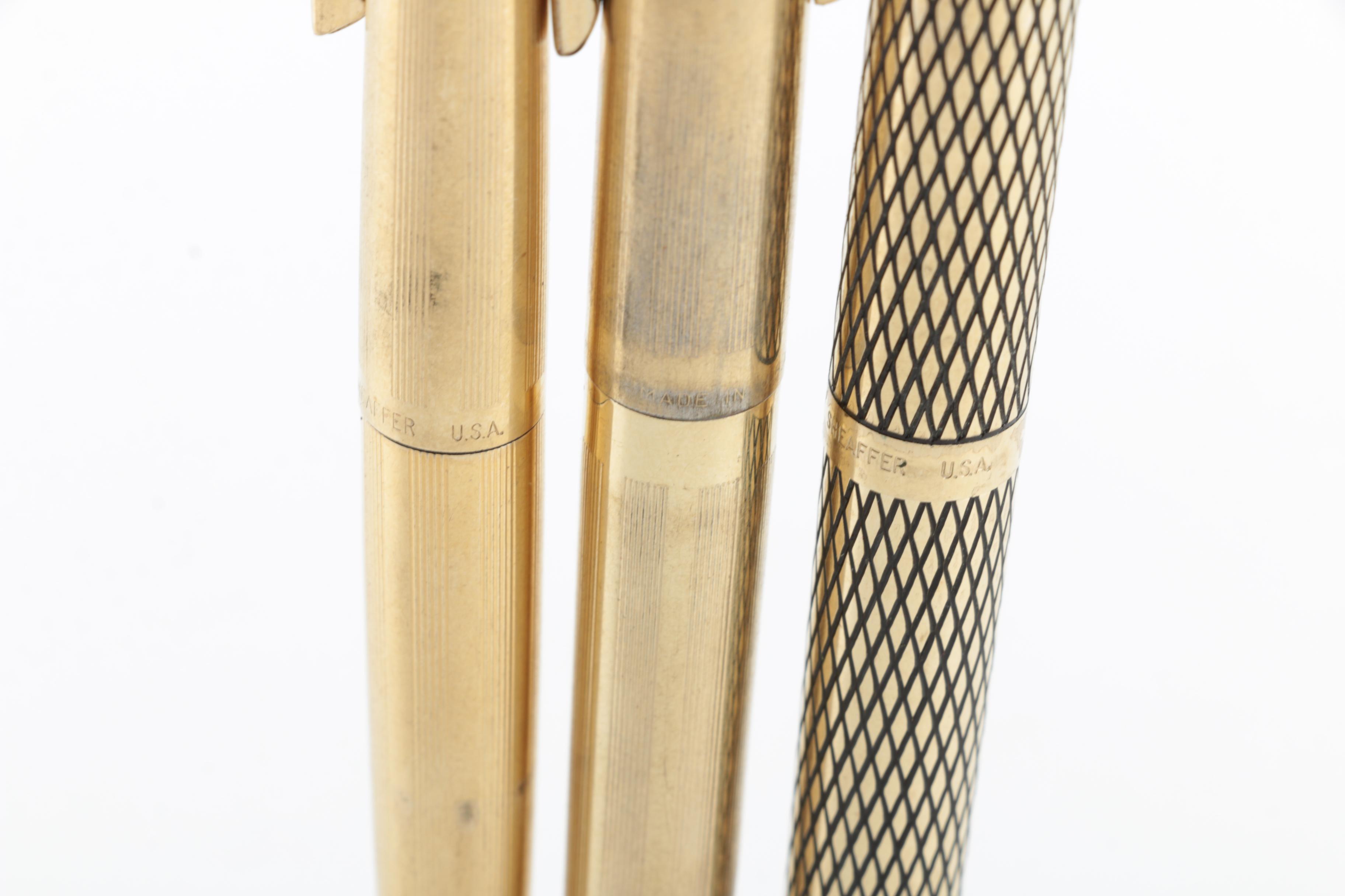 Sheaffer "Imperial" Fountain and Ballpoint Pens, 1970s