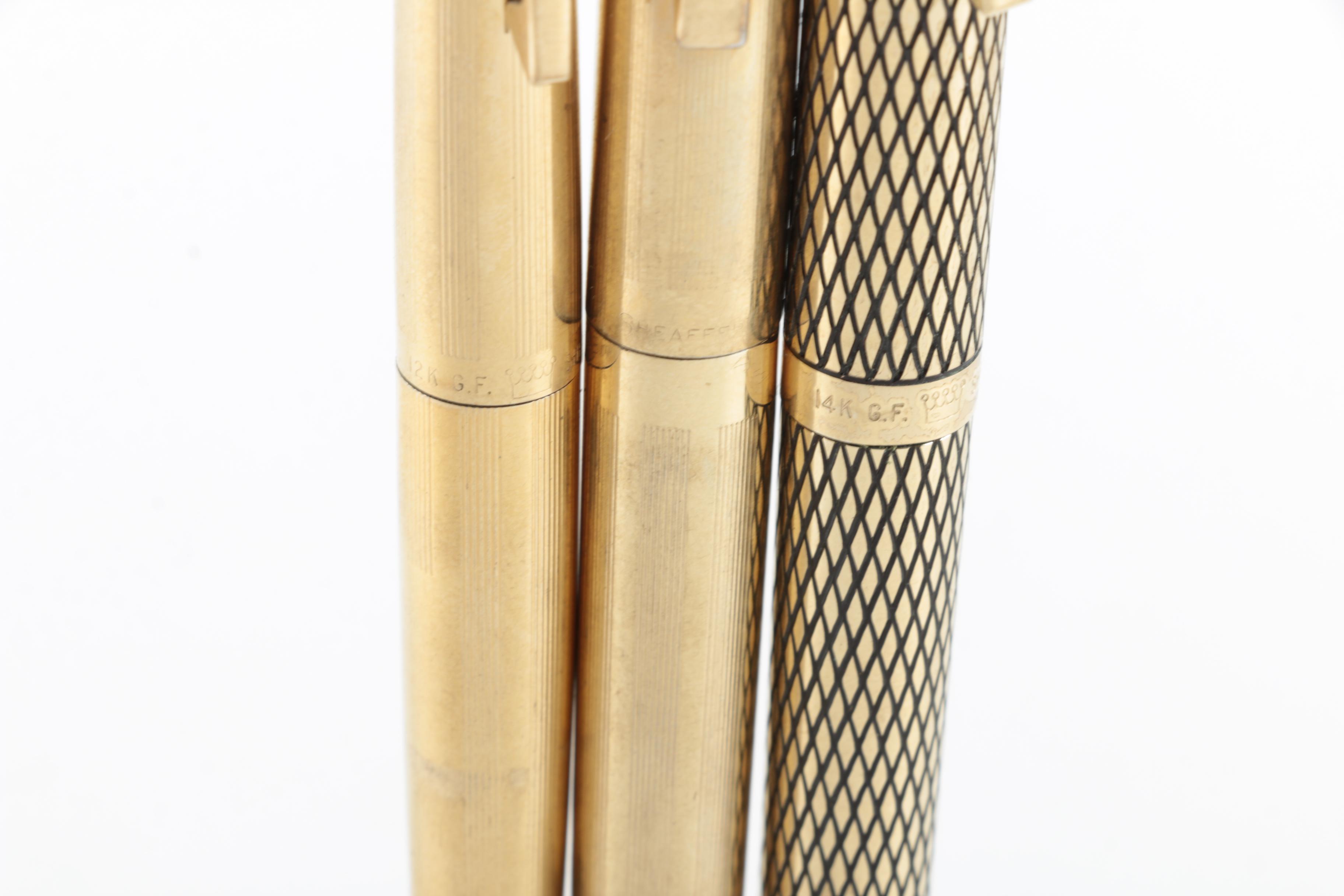 Sheaffer "Imperial" Fountain and Ballpoint Pens, 1970s