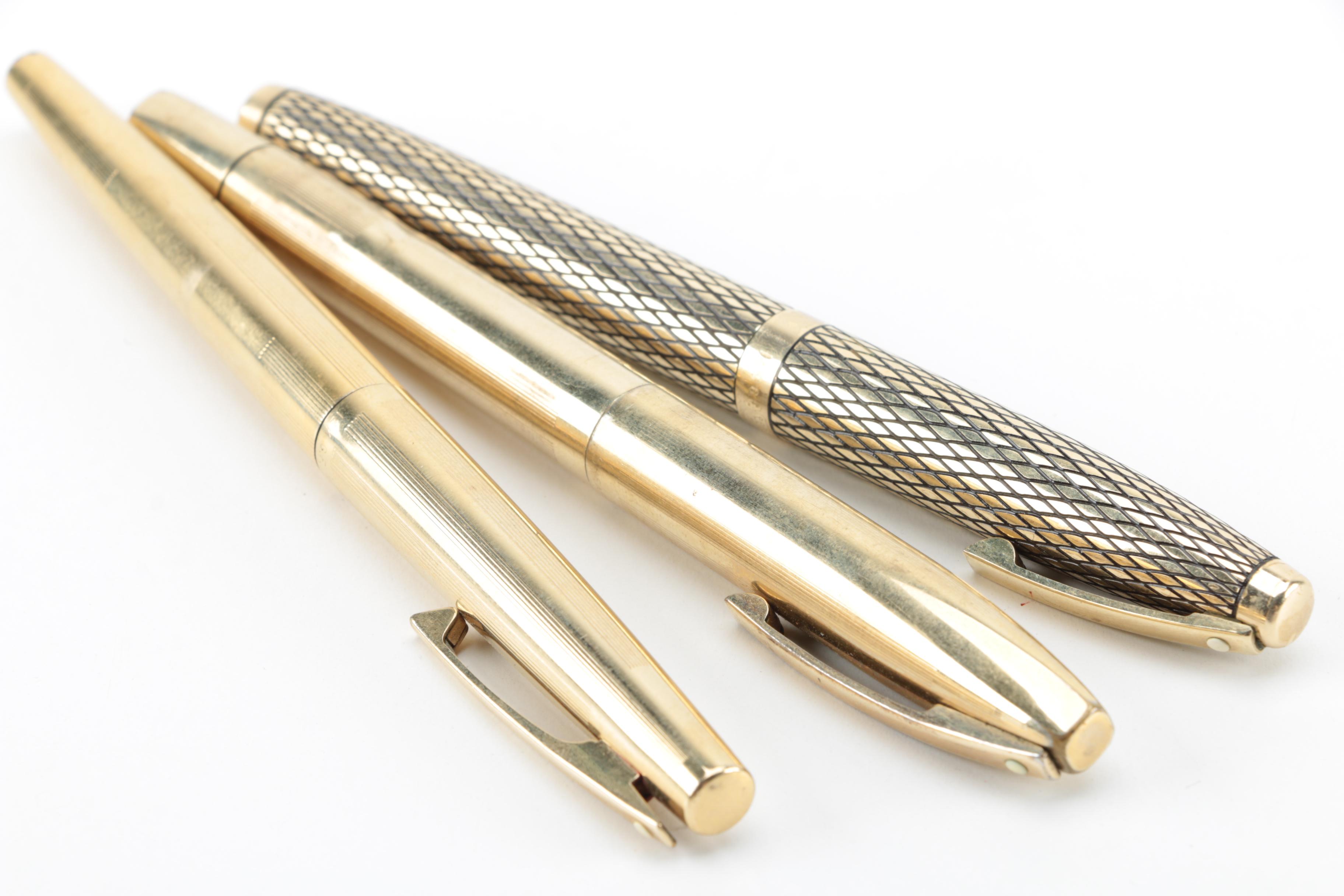 Sheaffer "Imperial" Fountain and Ballpoint Pens, 1970s