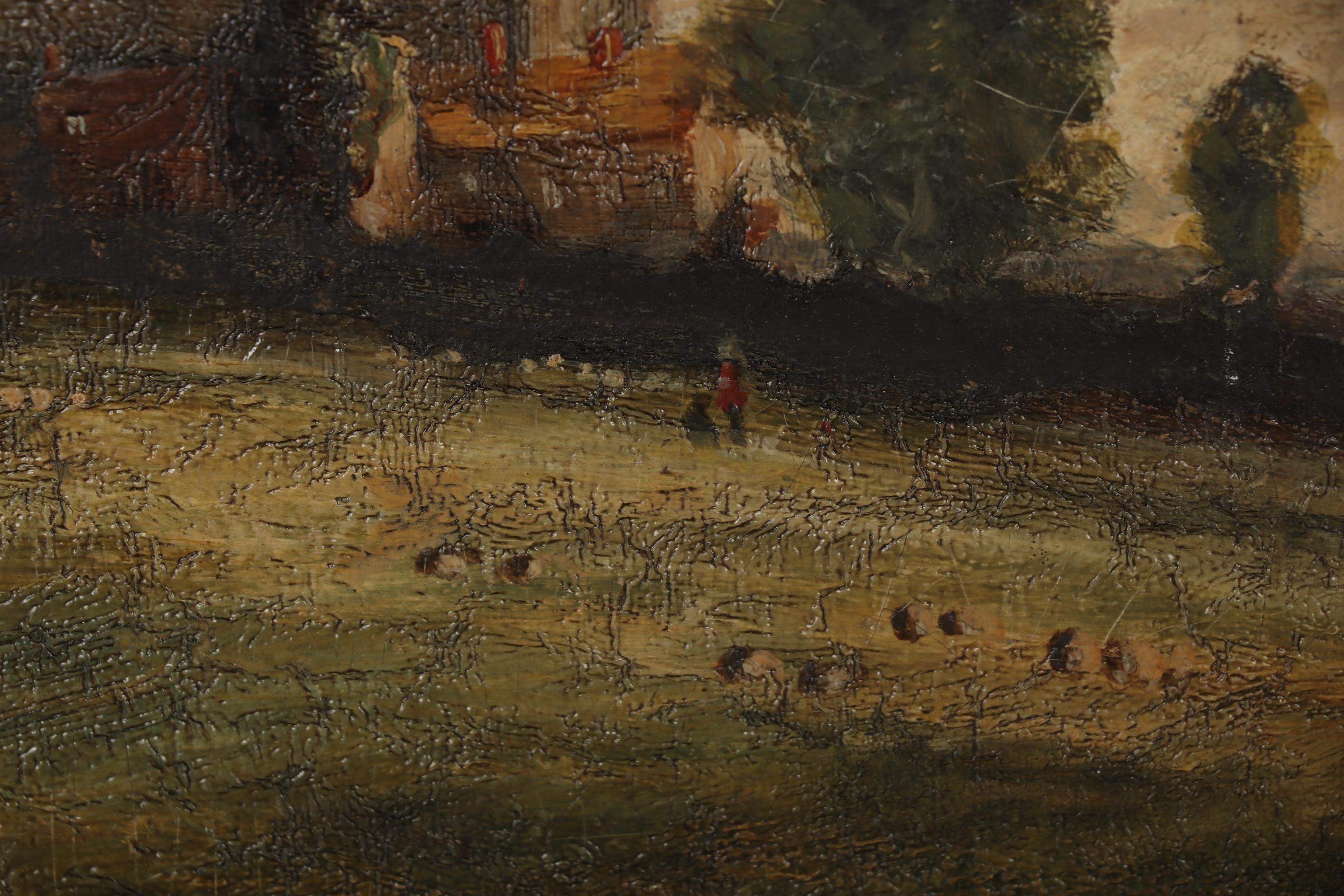 Peter de Wint Oil Painting "Ely Cathedral", Early 19th Century