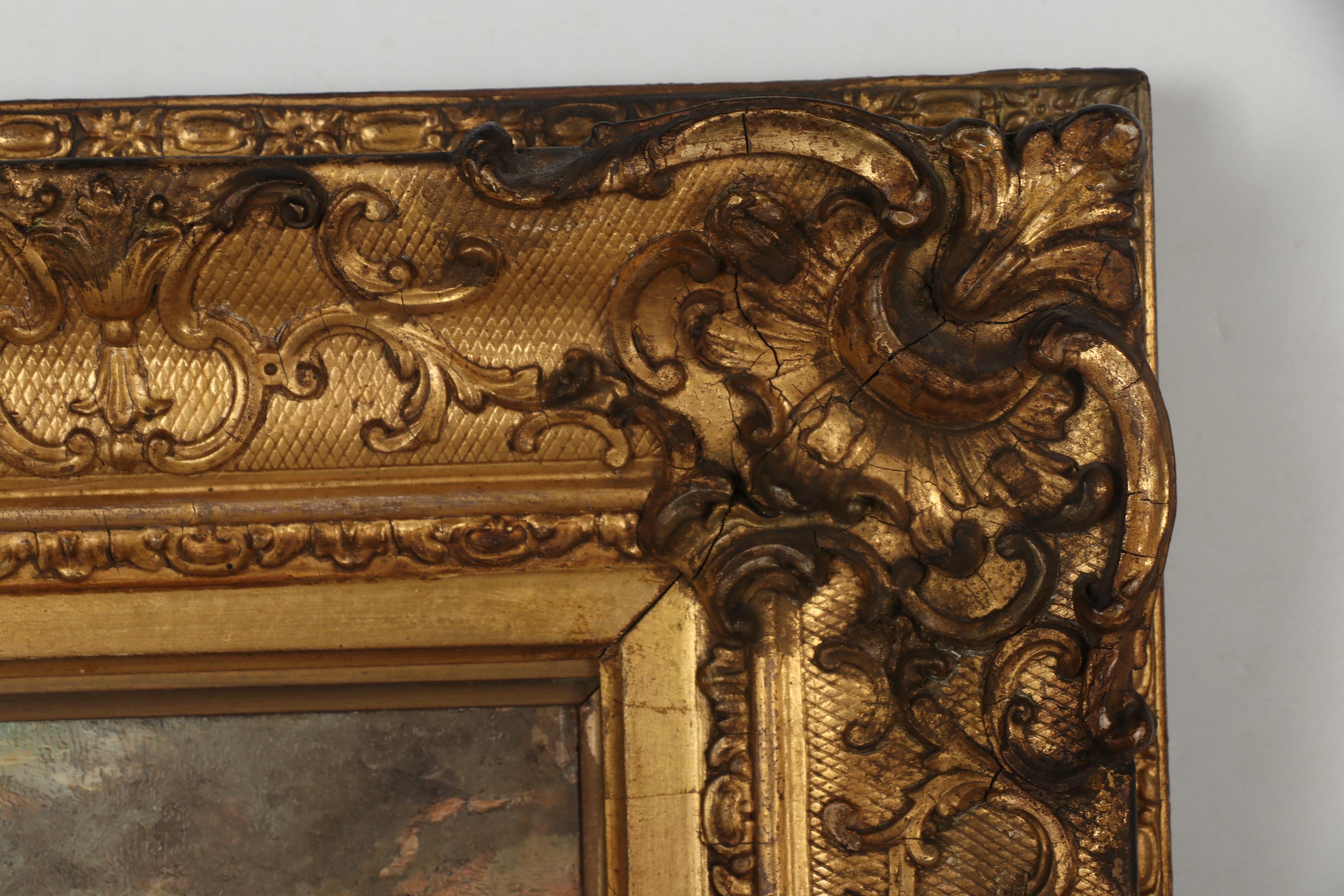 Peter de Wint Oil Painting "Ely Cathedral", Early 19th Century