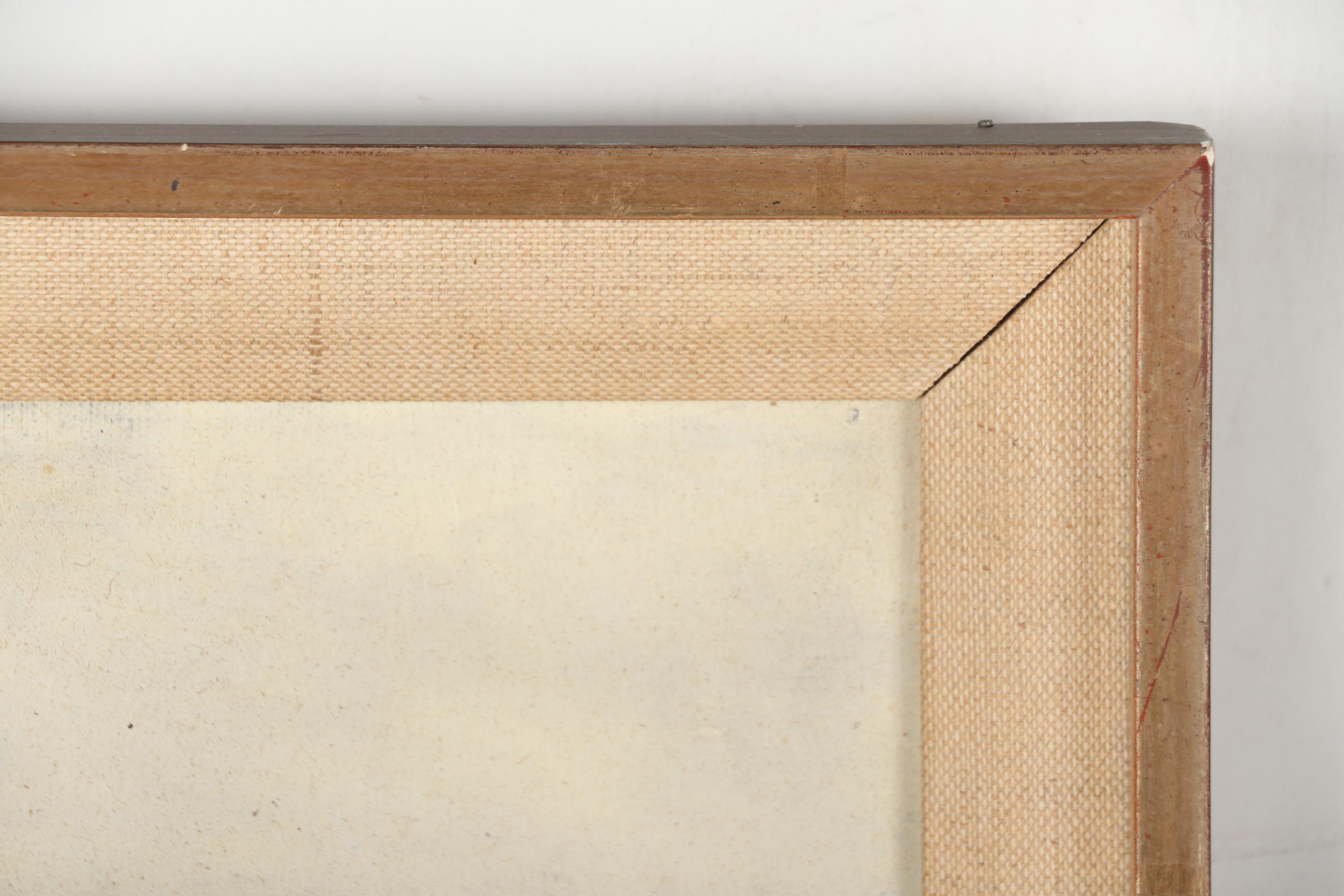 Georges Doussot Oil Painting "Petites Fleurs Jaunes", 1965