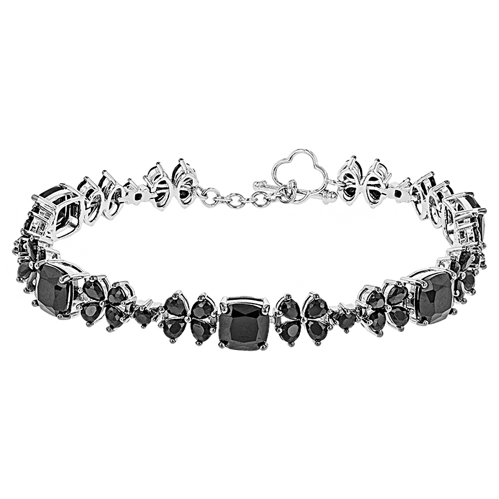 Sterling Silver Spinel Bracelet