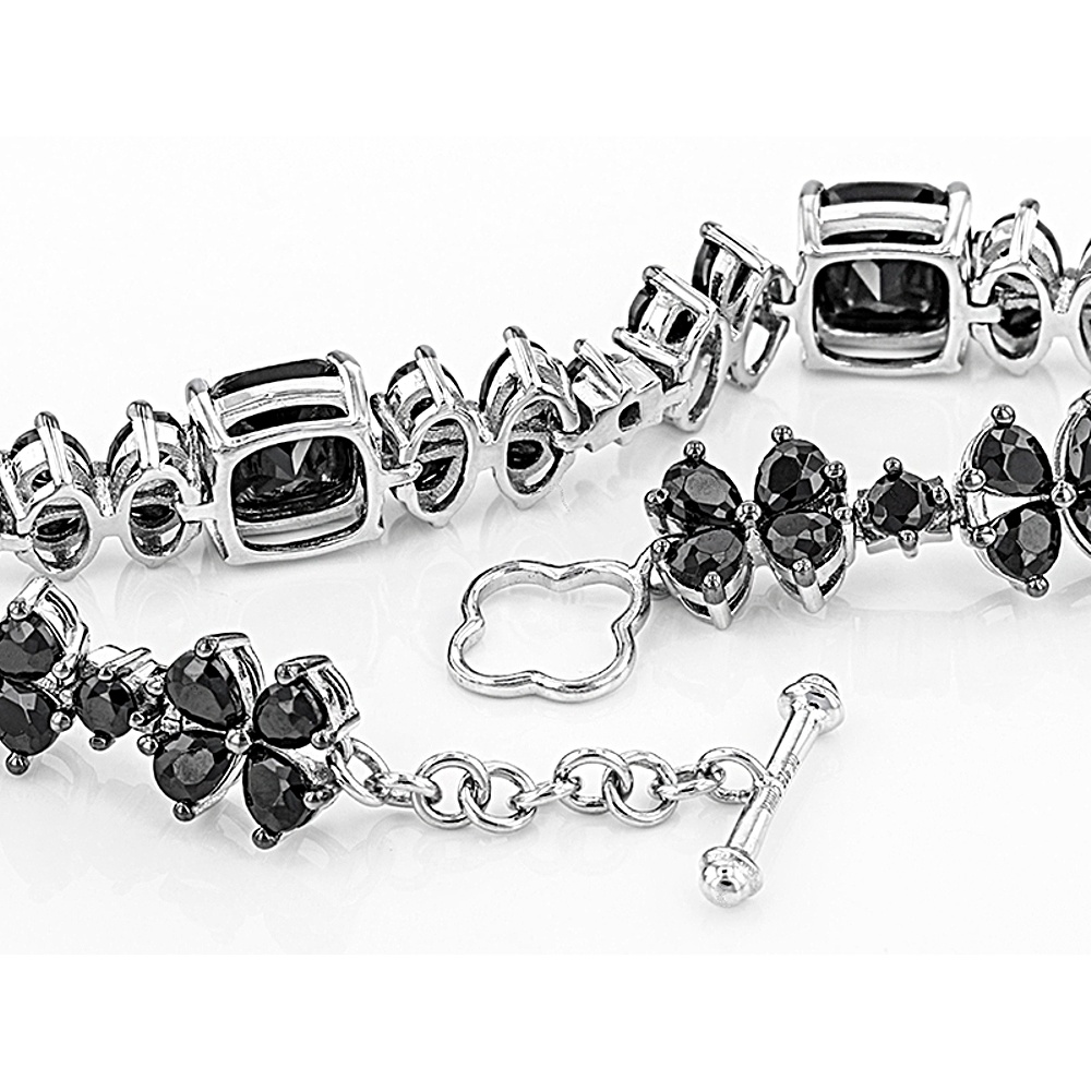 Sterling Silver Spinel Bracelet