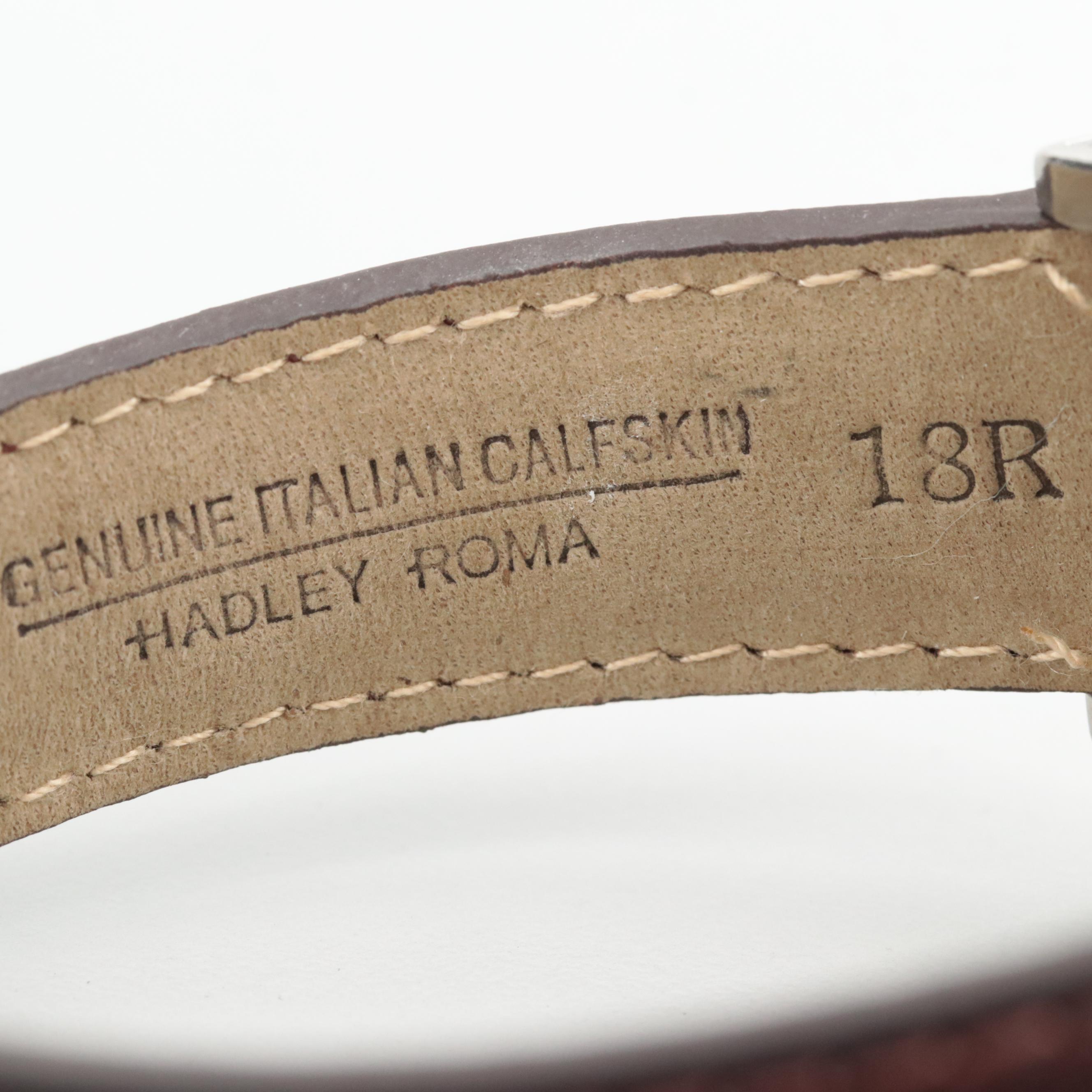 Elini Stainless Steel 3.28 CTW Diamond Chronograph Watch