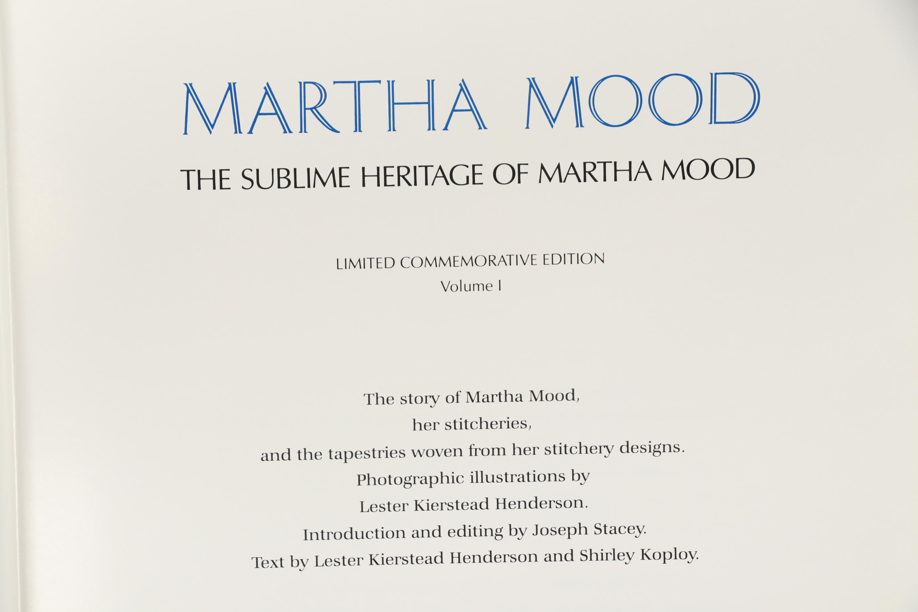 Martha Mood Appliqué Stitchery "Parrots" with Illustrated Art Books