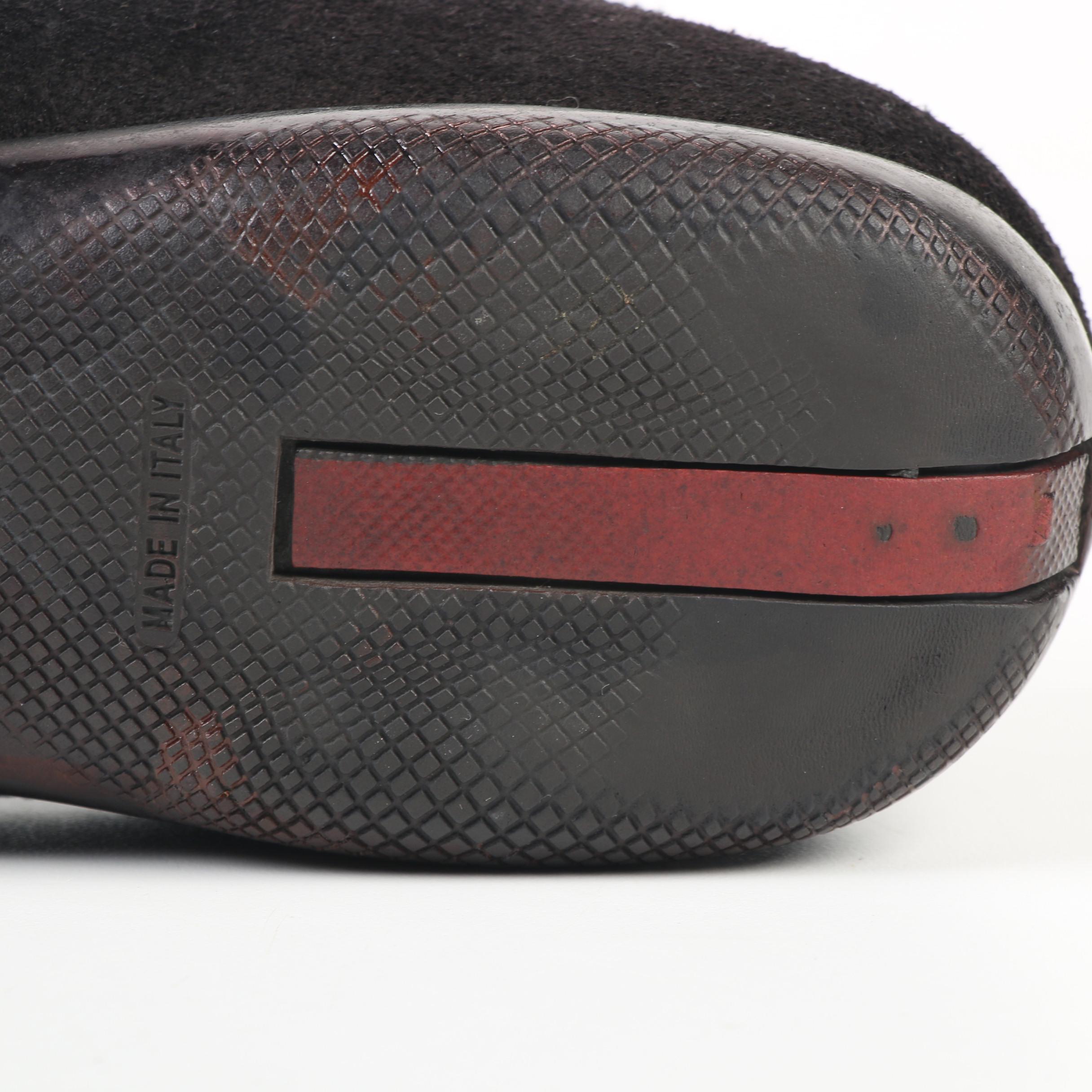 Prada Suede and Donald J Pliner Leather Loafers