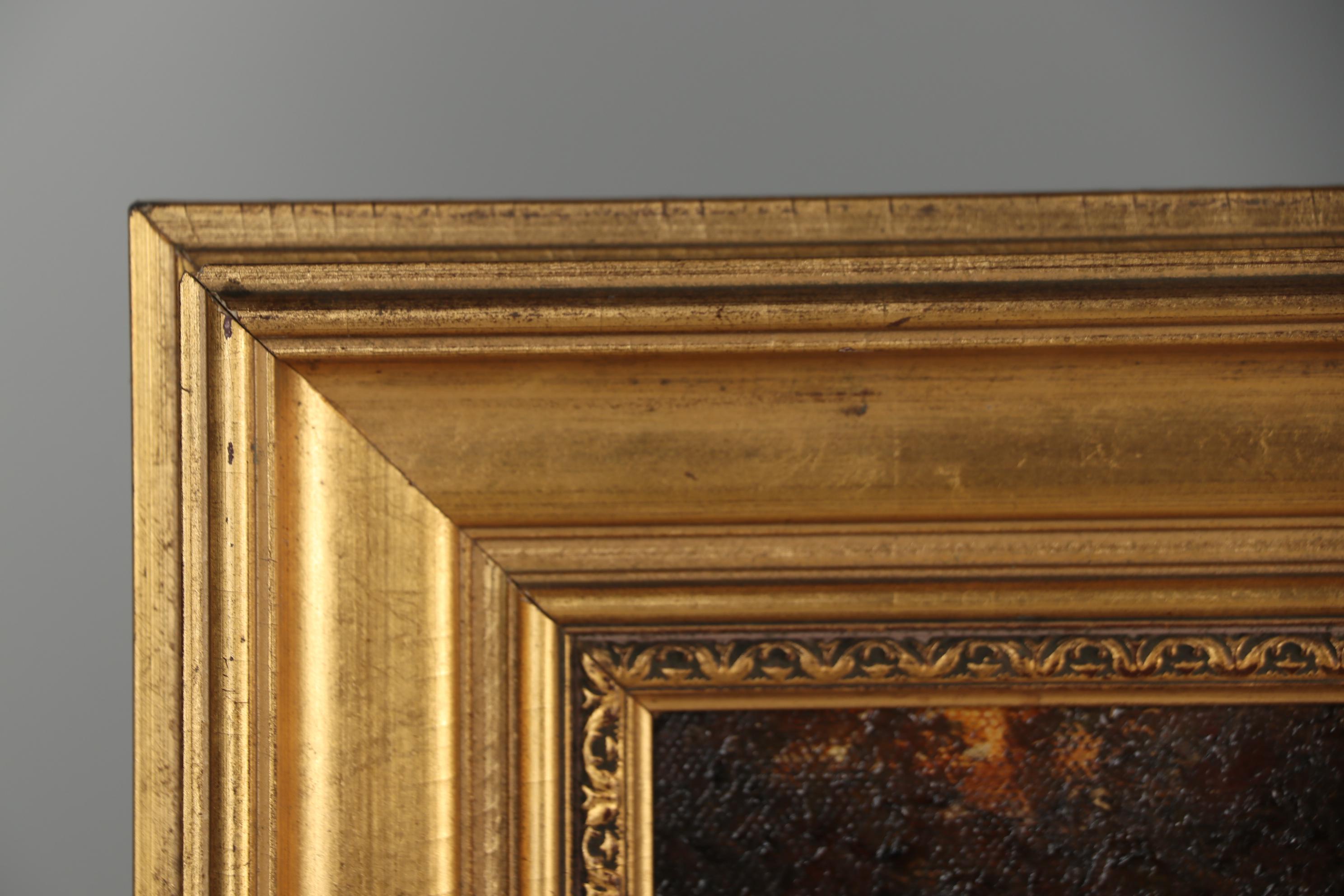 Richard Whately West Monumental Oil Painting "Falls of Clyde"