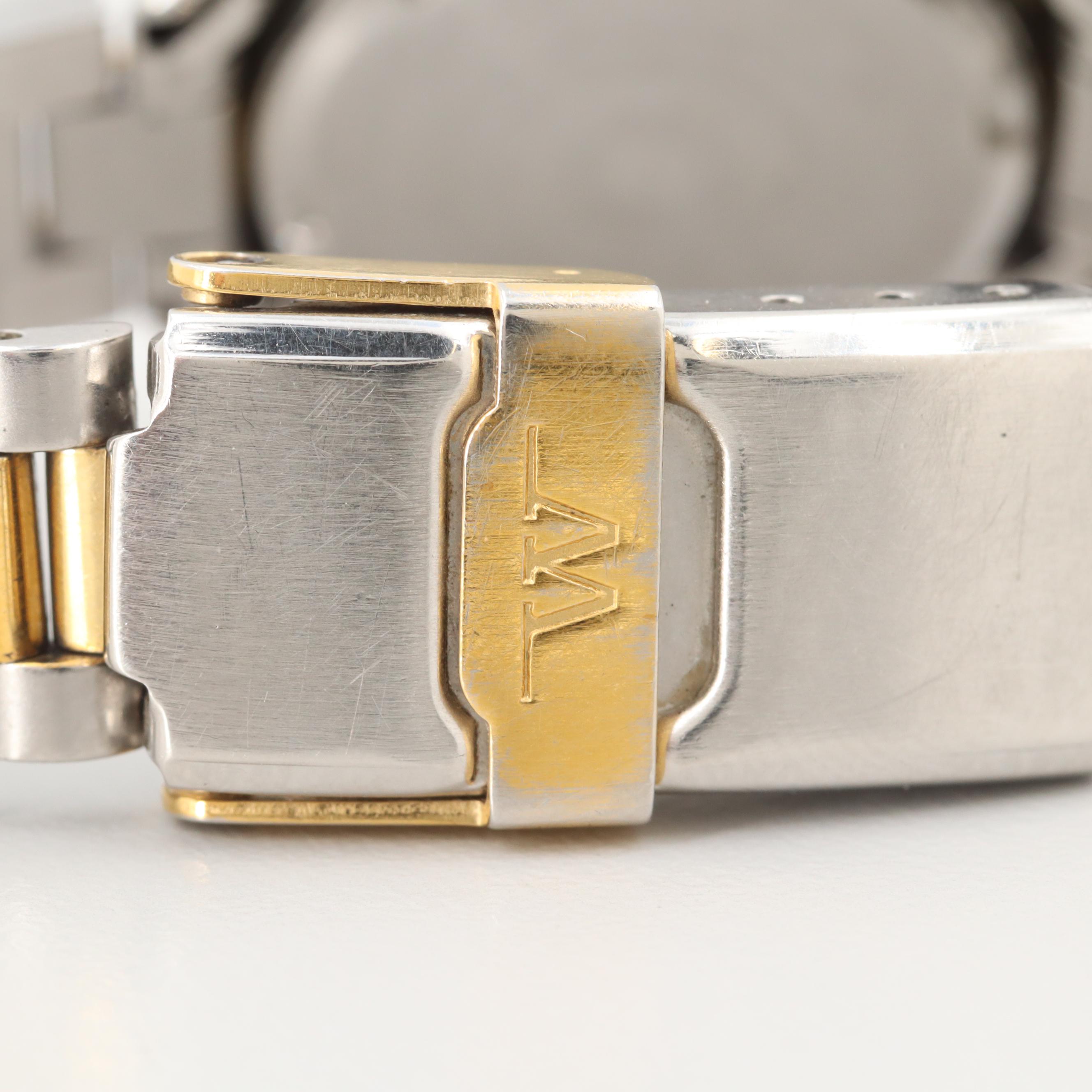 Wittnauer Two Tone Quartz Stainless Steel Watch With Date Window