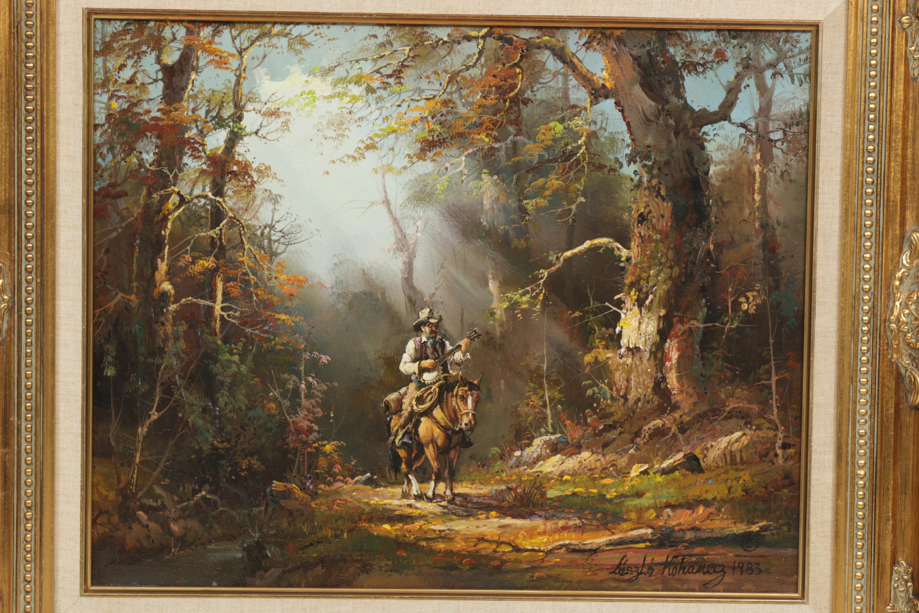 Laszlo Kohanecz Oil Painting