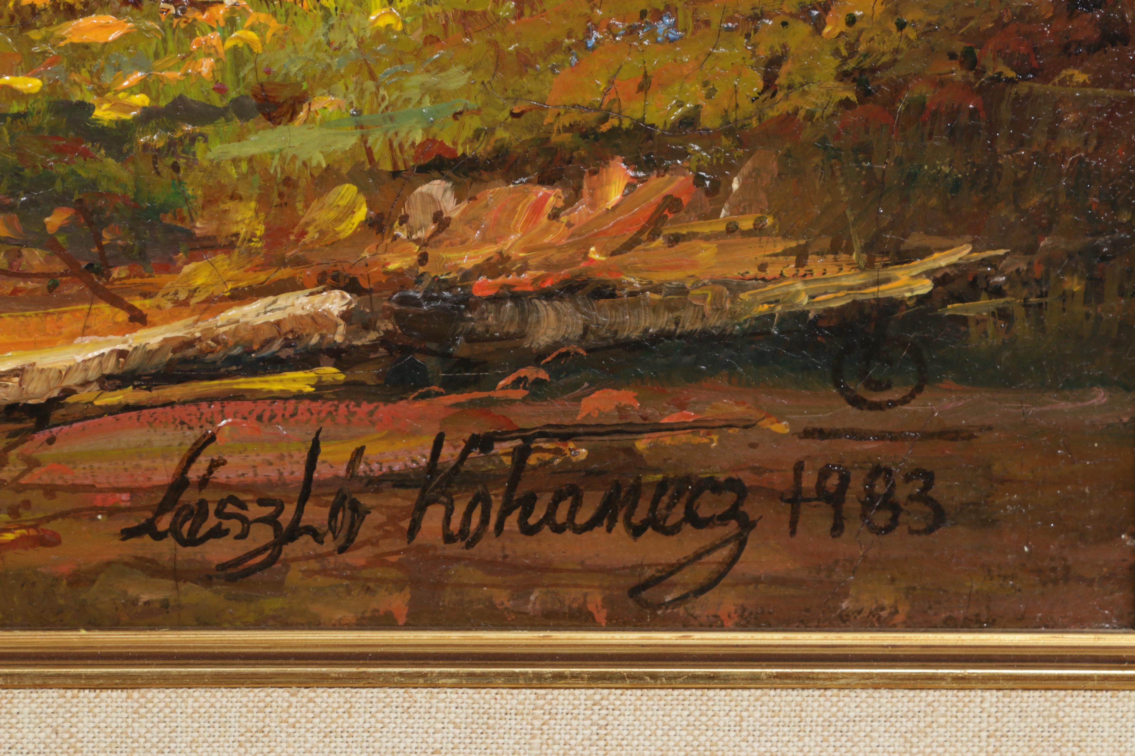 Laszlo Kohanecz Oil Painting