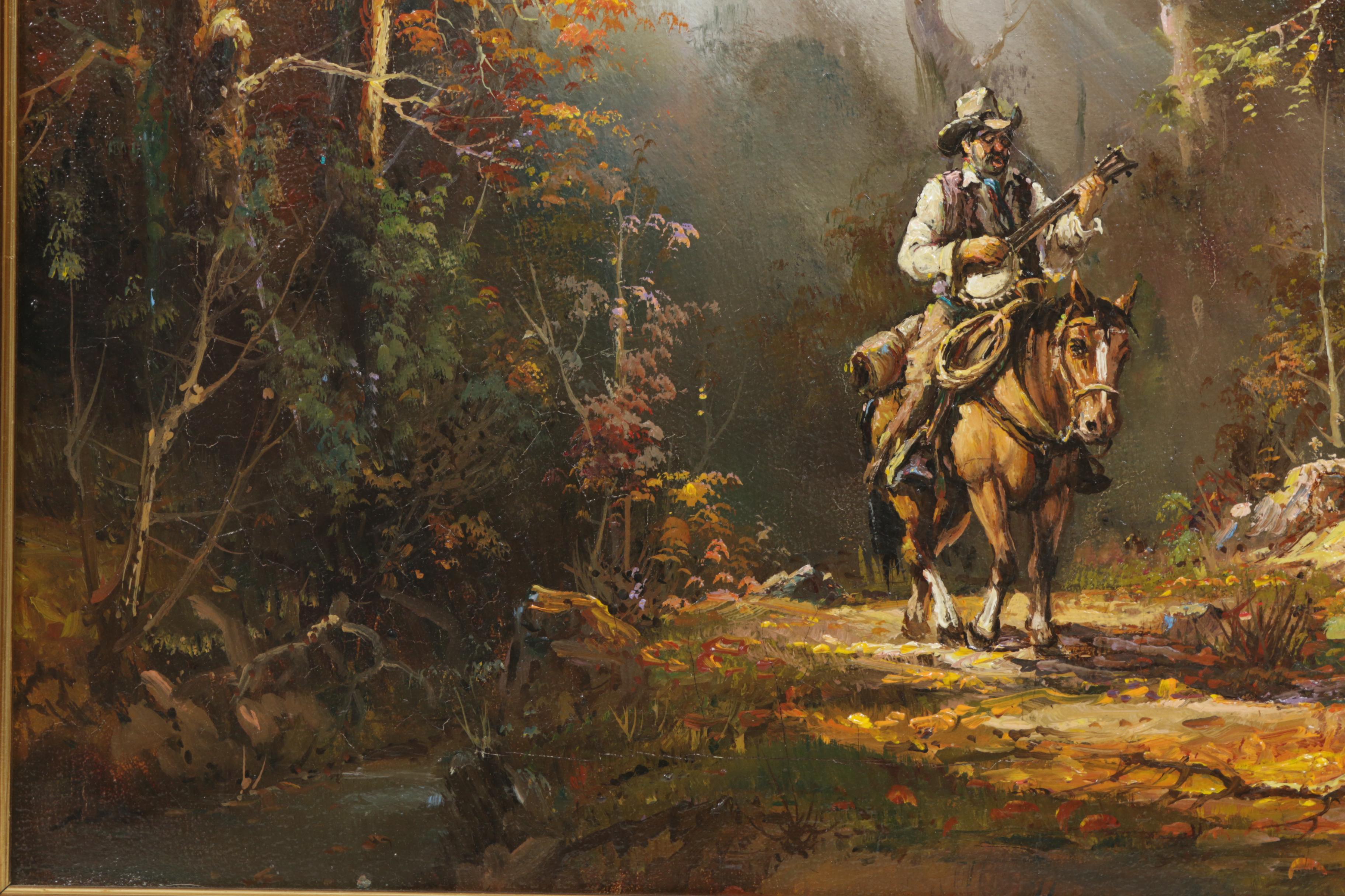 Laszlo Kohanecz Oil Painting