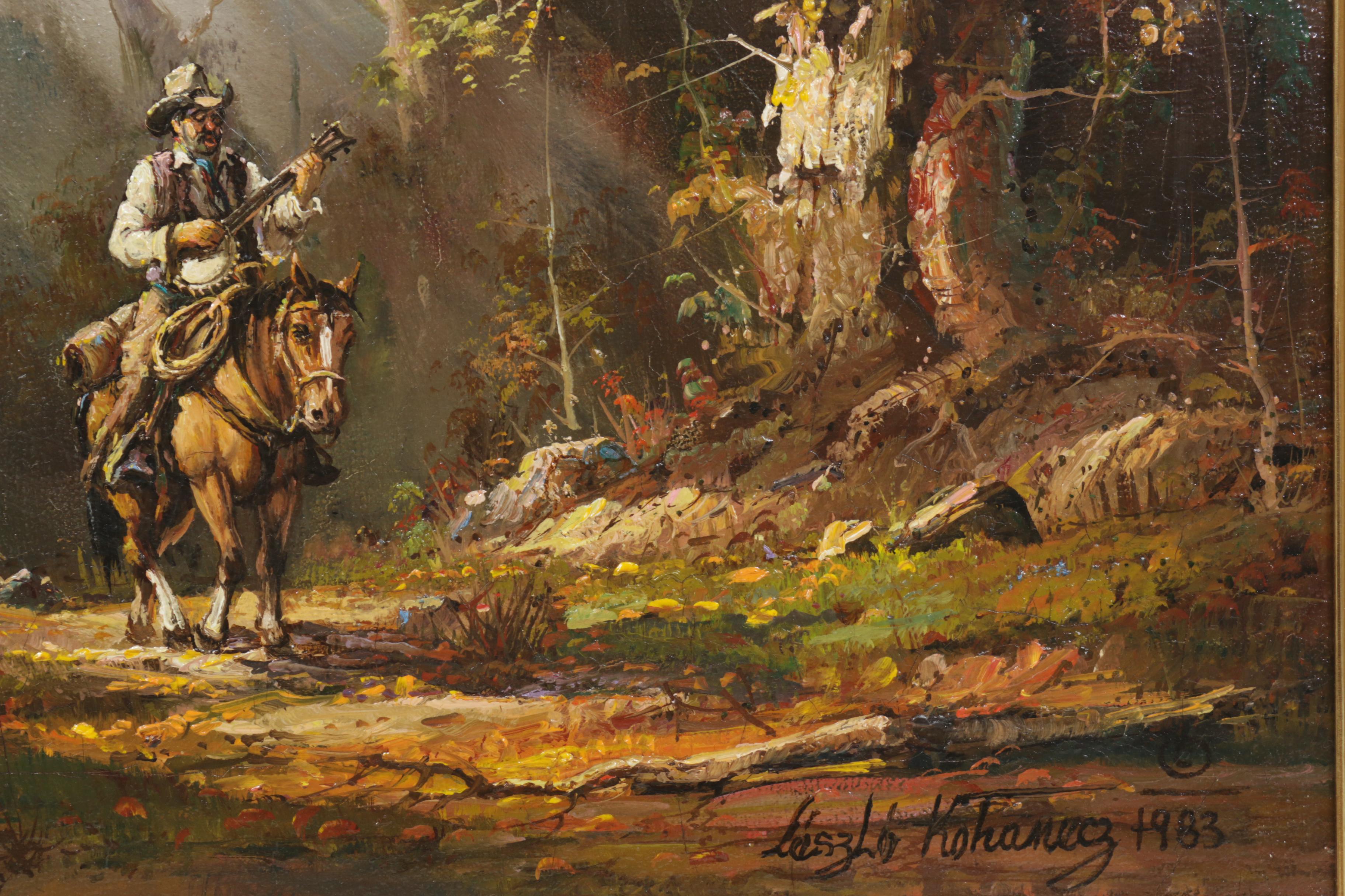 Laszlo Kohanecz Oil Painting