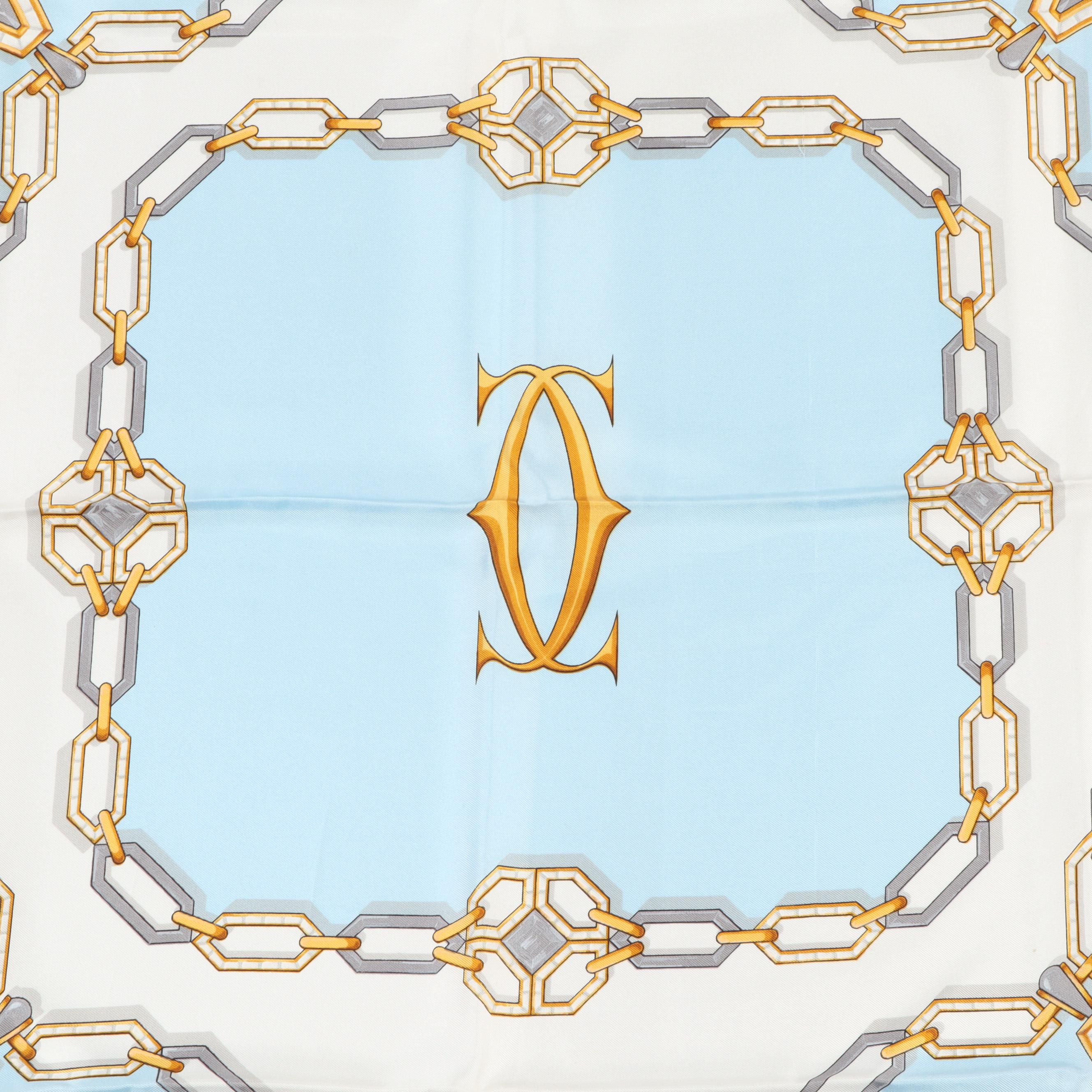 Must de Cartier Paris Silk Scarf