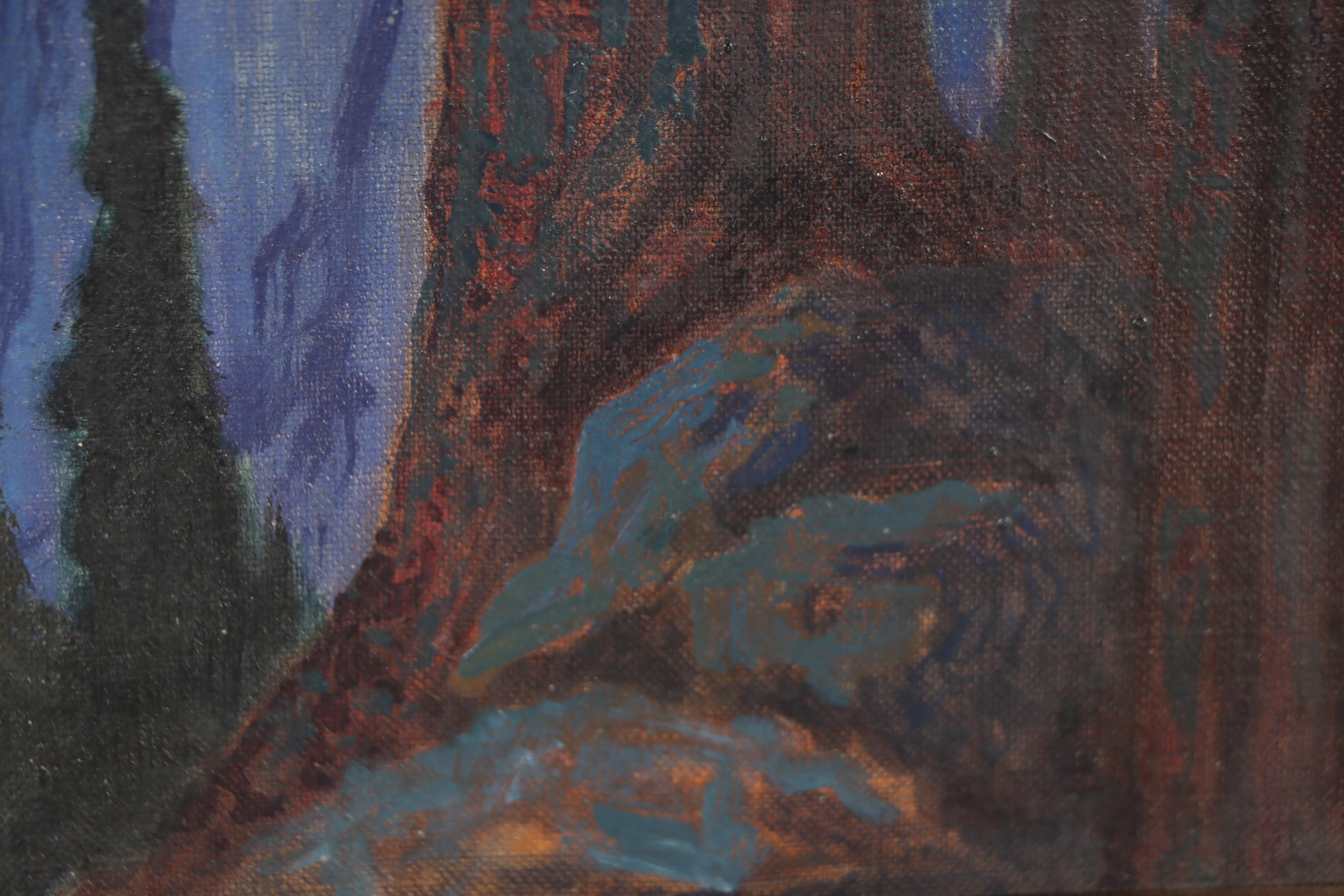 John Henry and Henry "Hy" Hintermeister Early 20th Century Oil Painting