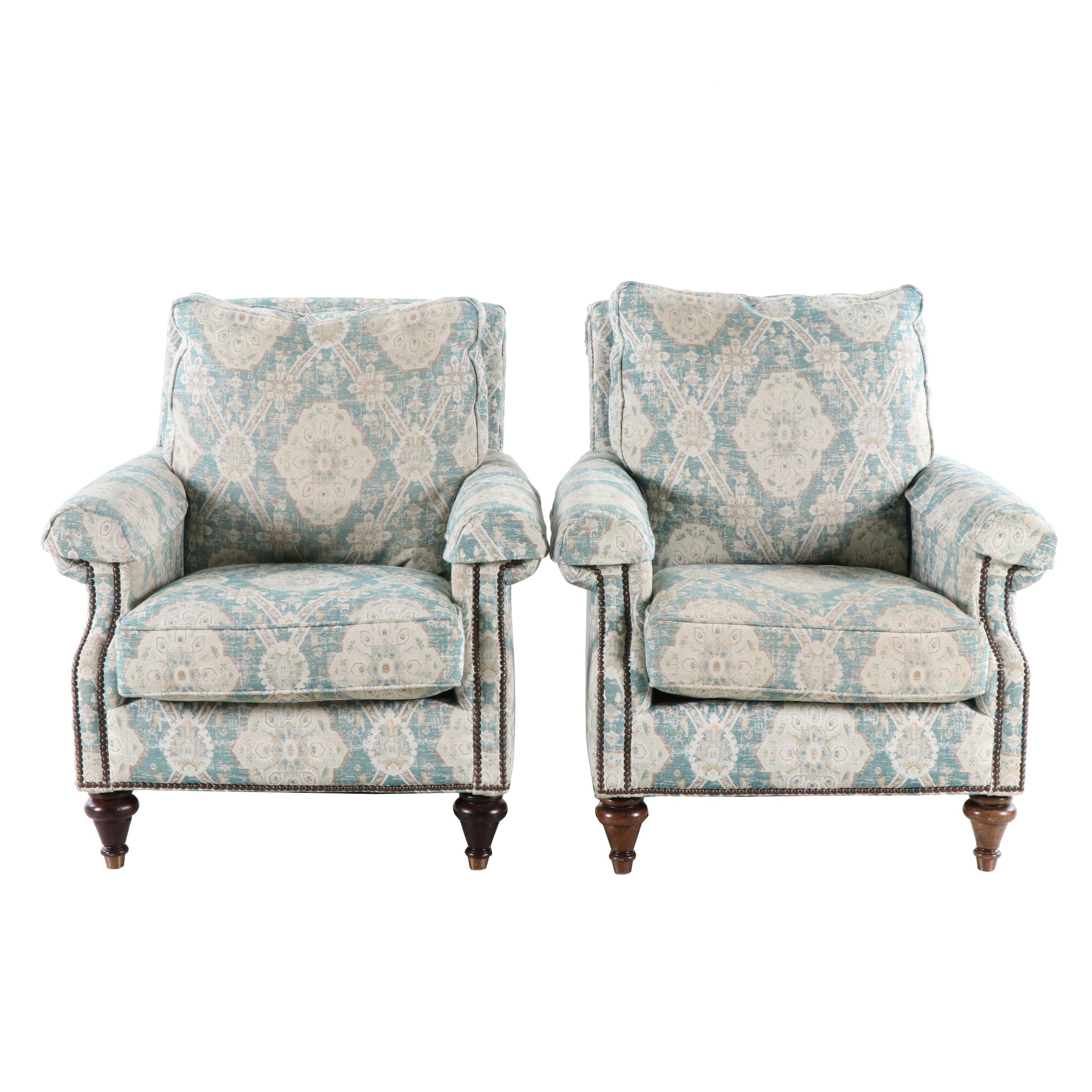 Bassett Furniture Upholstered Armchairs, Contemporary