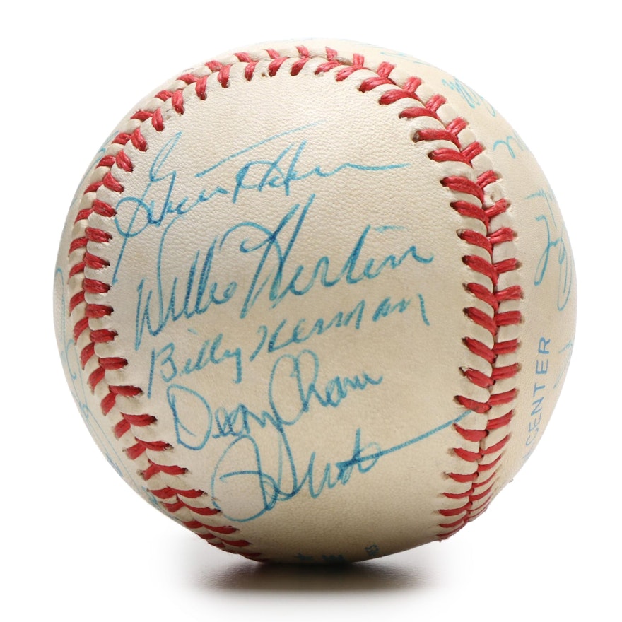 Baseball Hall of Fame and Major League Baseball Stars Signed Baseball, JSA COA