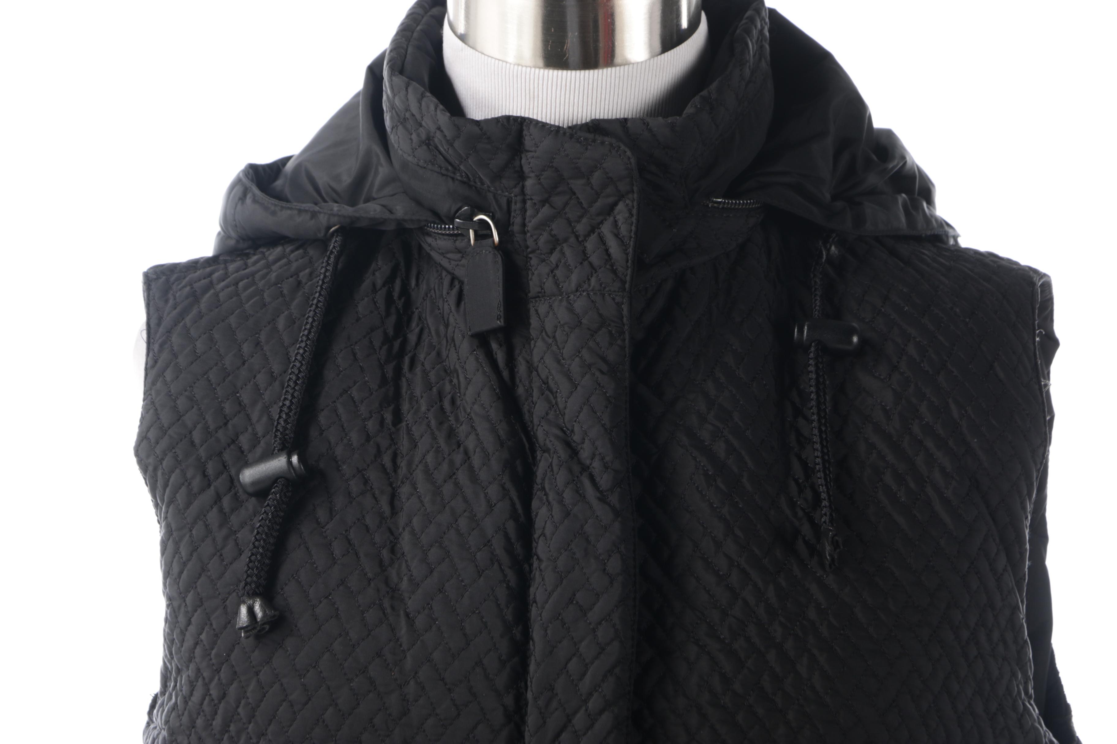Prada Black Label Quilted Puffer Vest