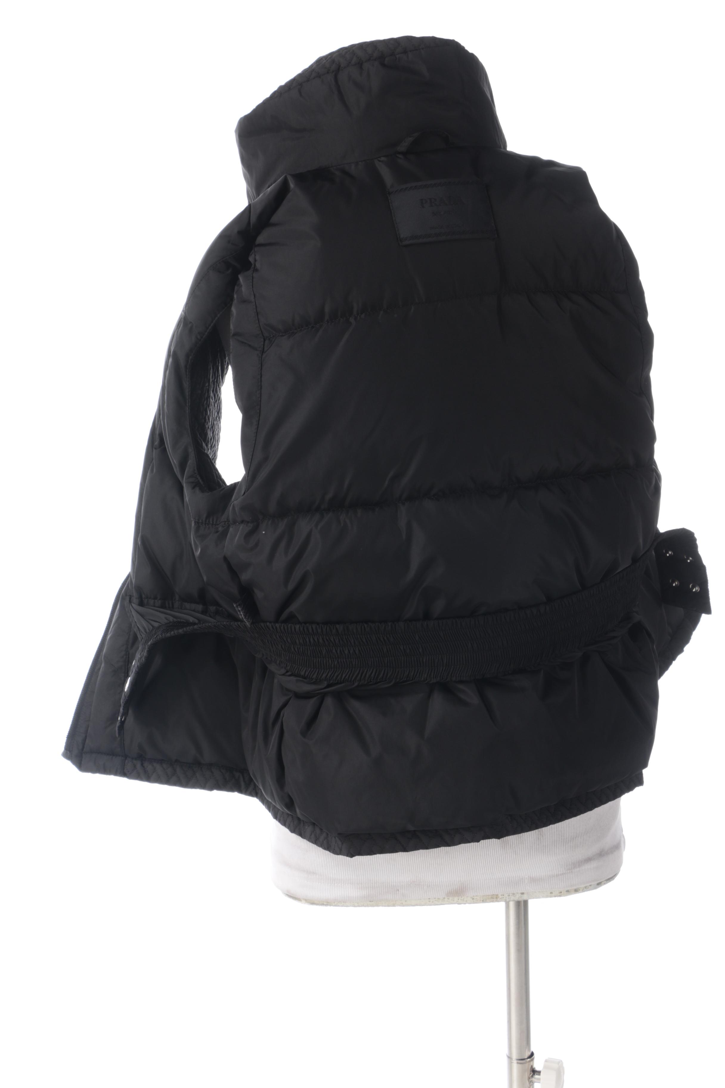 Prada Black Label Quilted Puffer Vest