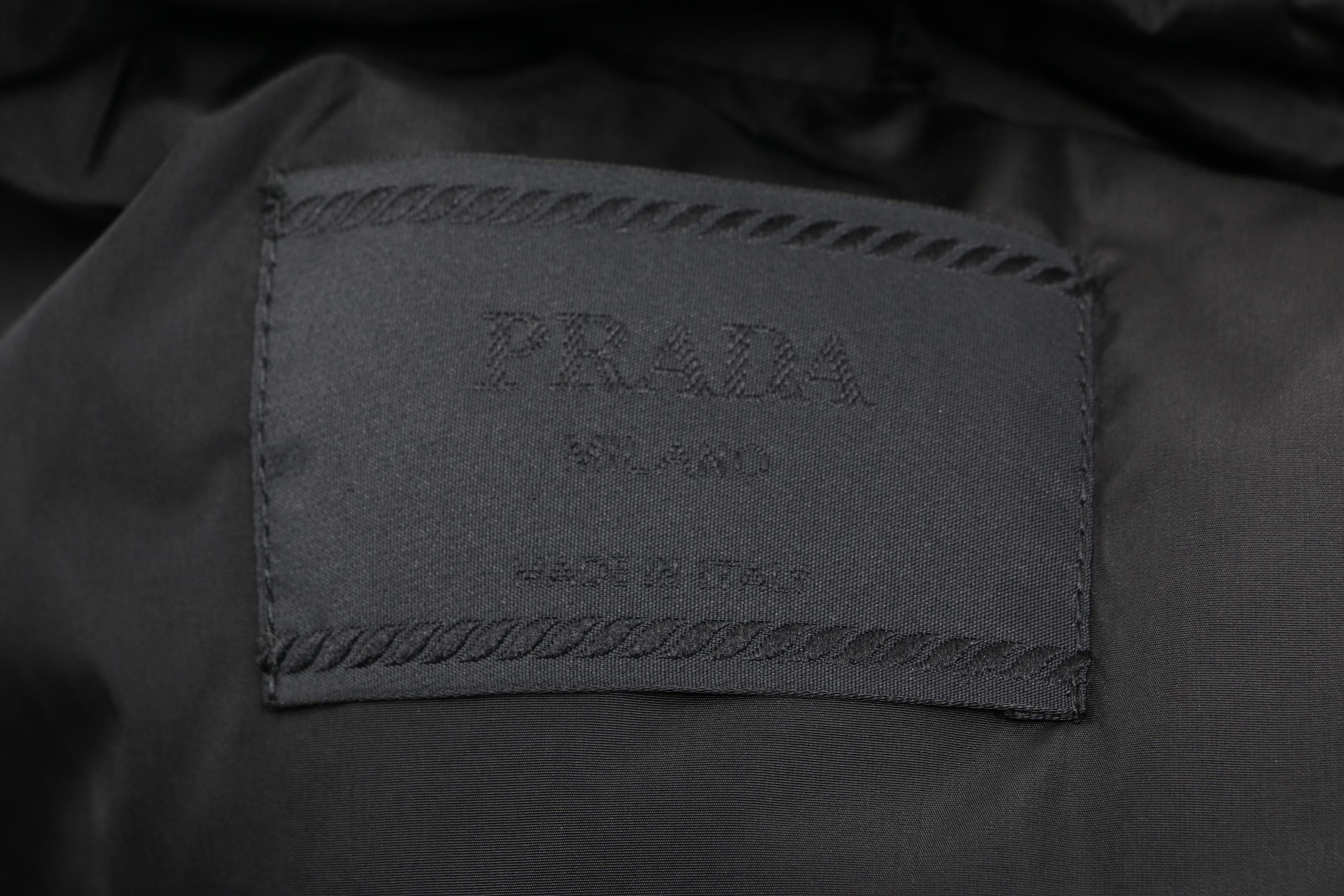 Prada Black Label Quilted Puffer Vest